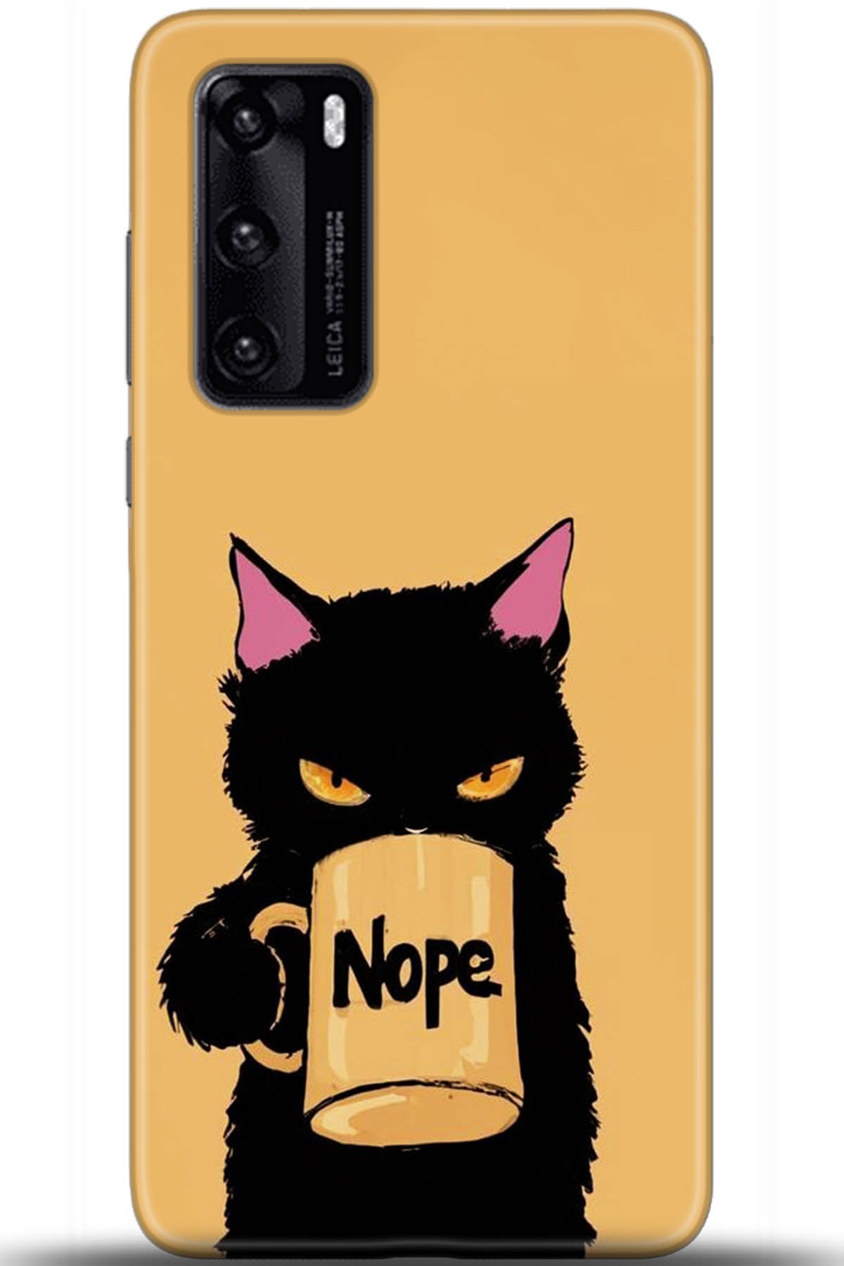 Huawei P40 Uyumlu Kılıf HD Baskılı Kılıf - Followed Institution 5652