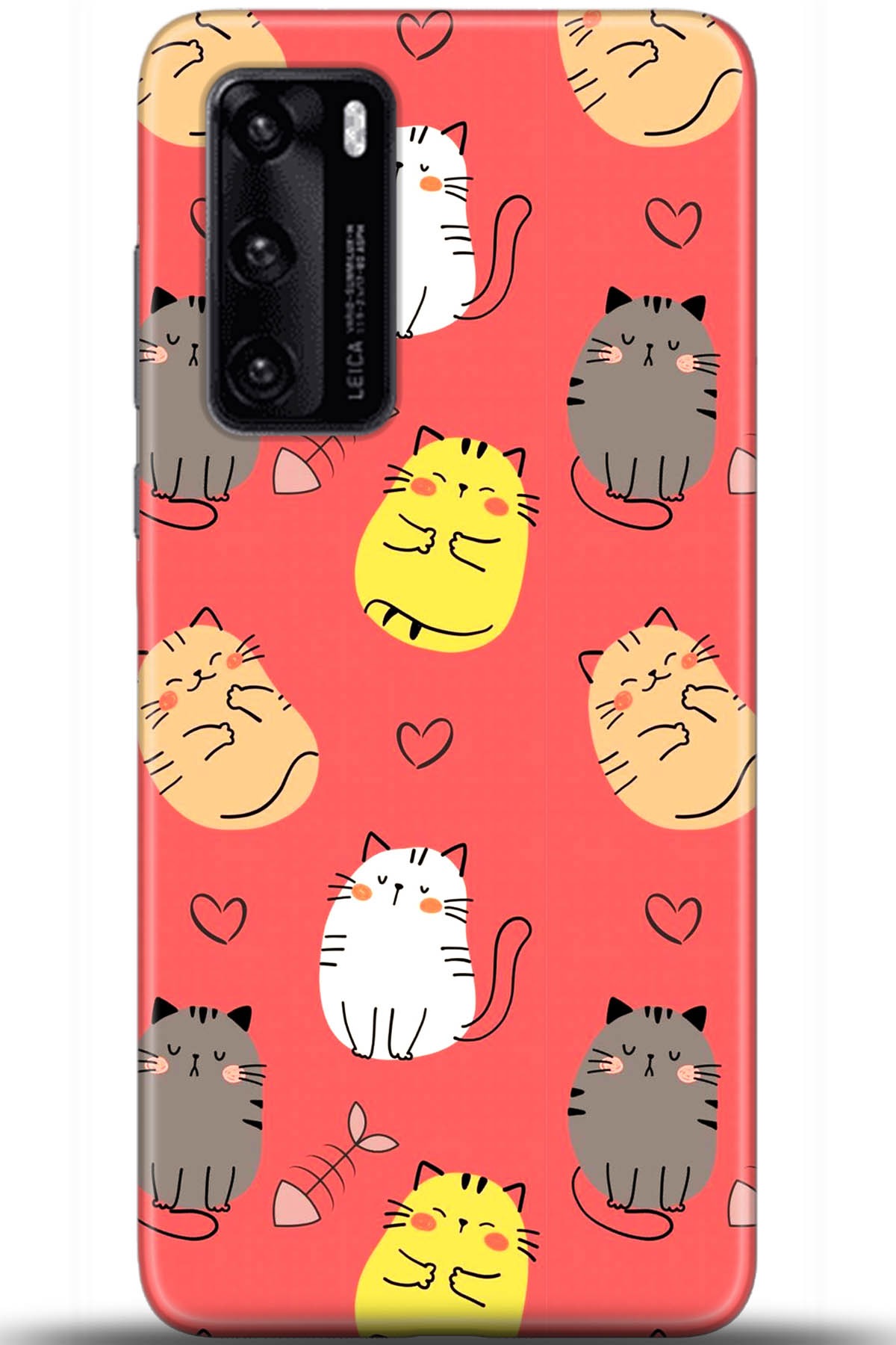 Huawei P40 Uyumlu Kılıf HD Baskılı Kılıf - Followed Institution 5656