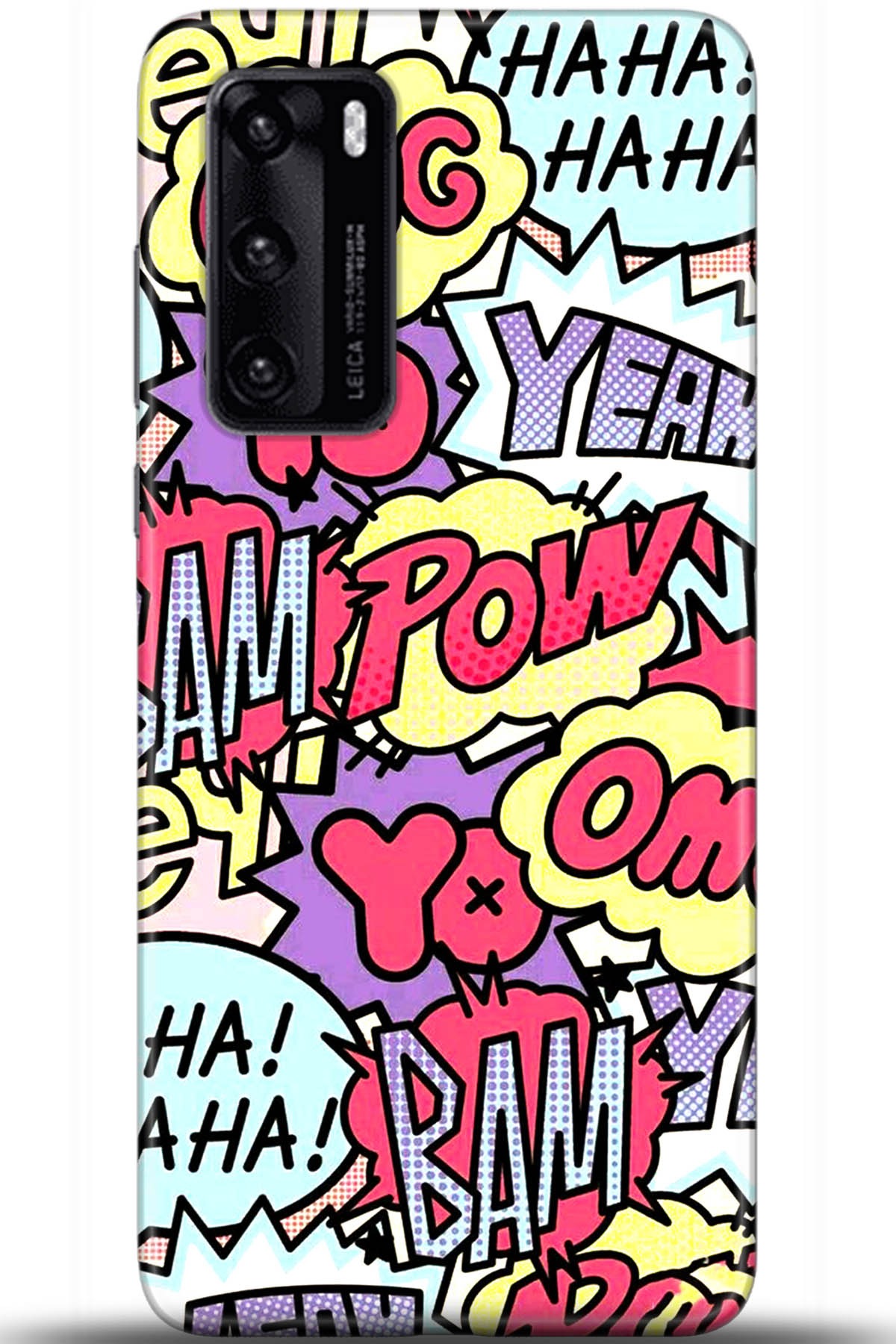 Huawei P40 Uyumlu Kılıf HD Baskılı Kılıf - Followed Institution 5682