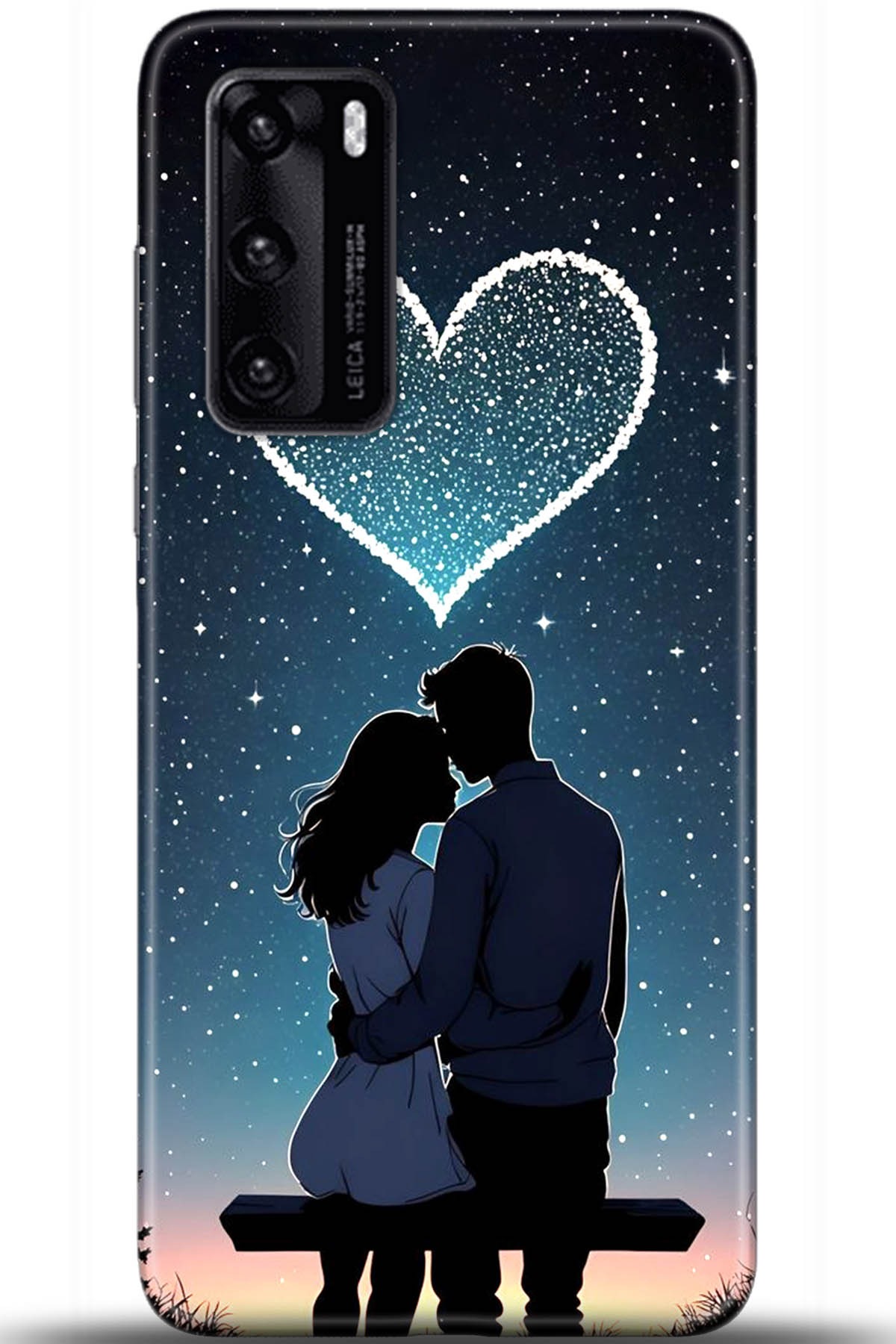 Huawei P40 Uyumlu Kılıf HD Baskılı Kılıf - Followed Institution 5691