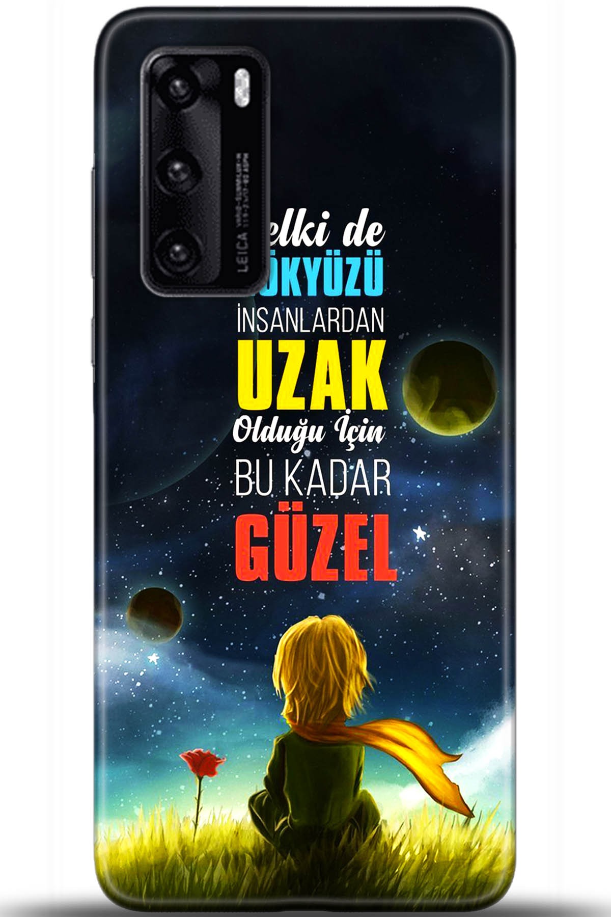 Huawei P40 Uyumlu Kılıf HD Baskılı Kılıf - Followed Institution 5699