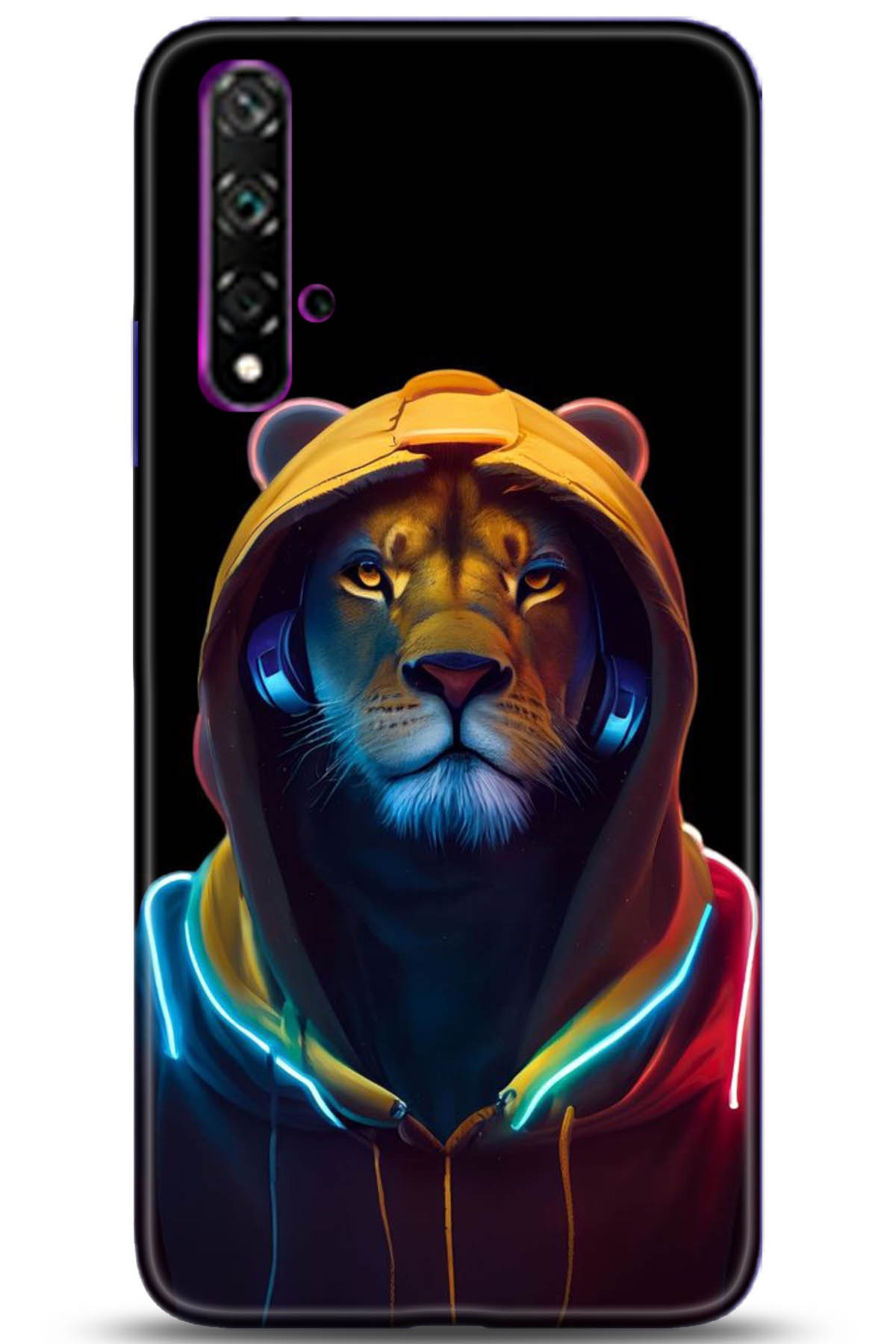 Huawei Nova 5T Uyumlu Kılıf HD Baskılı Kılıf - Followed Institution 5057