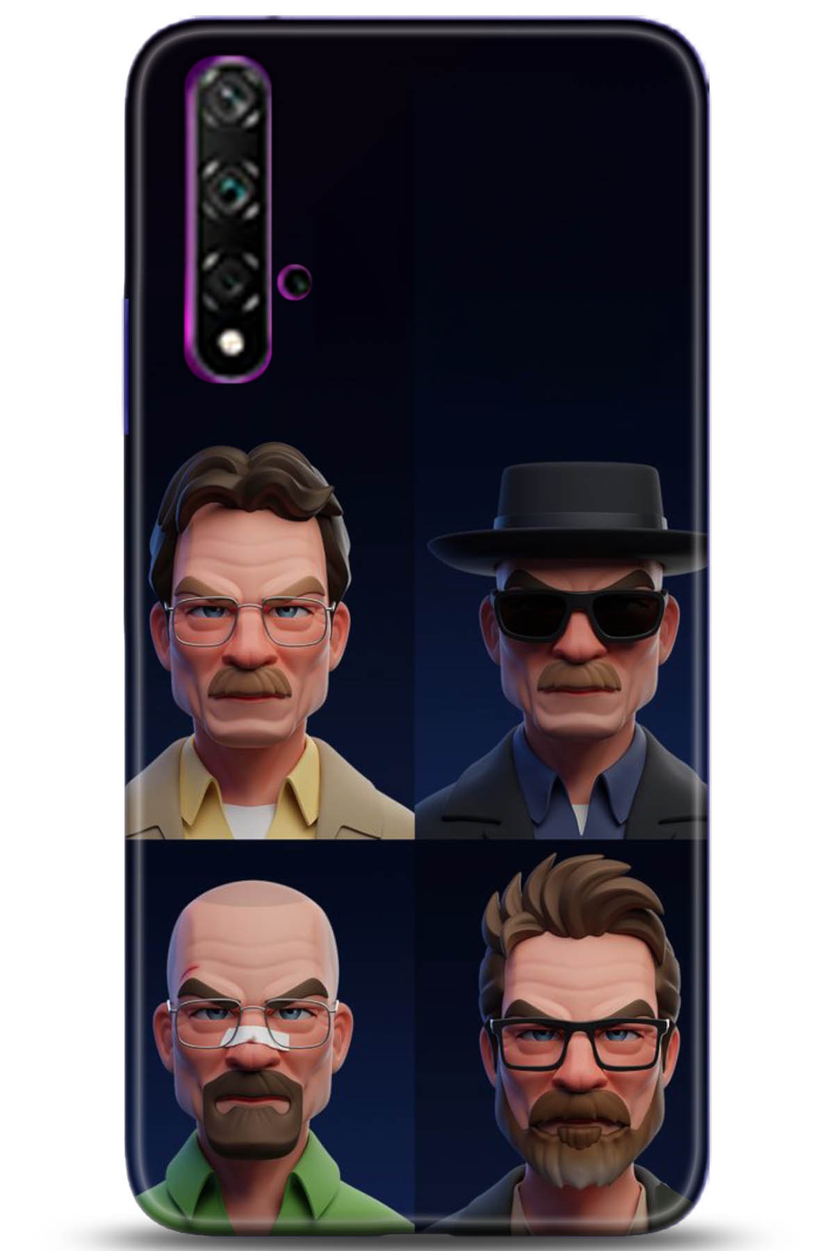 Huawei Nova 5T Uyumlu Kılıf HD Baskılı Kılıf - Followed Institution 5068