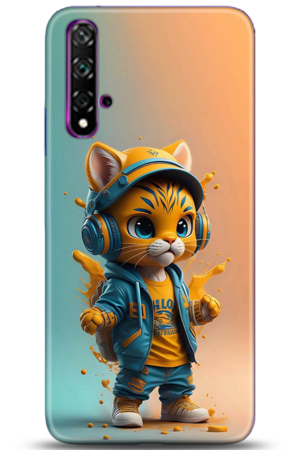 Huawei Nova 5T Uyumlu Kılıf HD Baskılı Kılıf - Followed Institution 5101