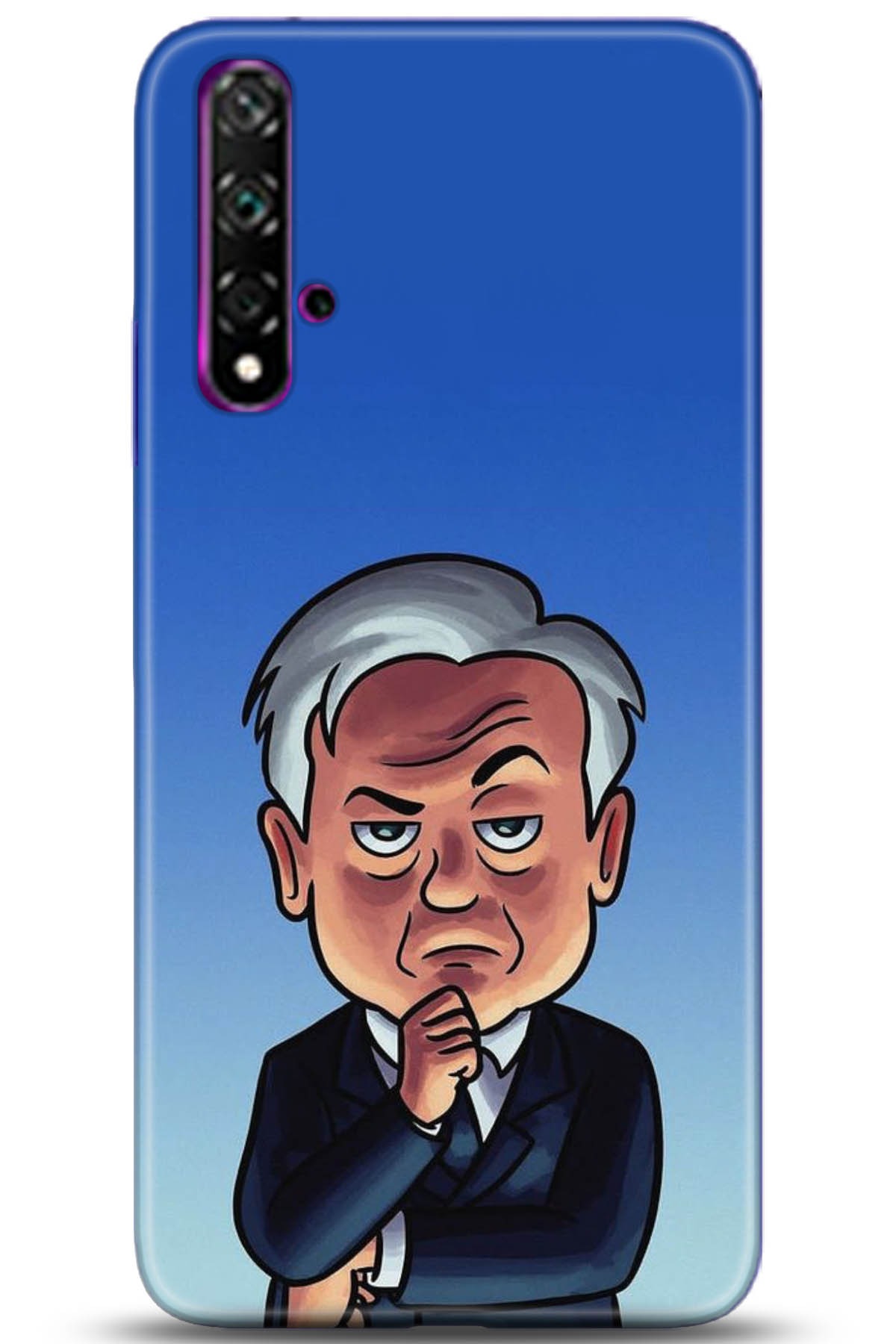 Huawei Nova 5T Uyumlu Kılıf HD Baskılı Kılıf - Followed Institution 5107