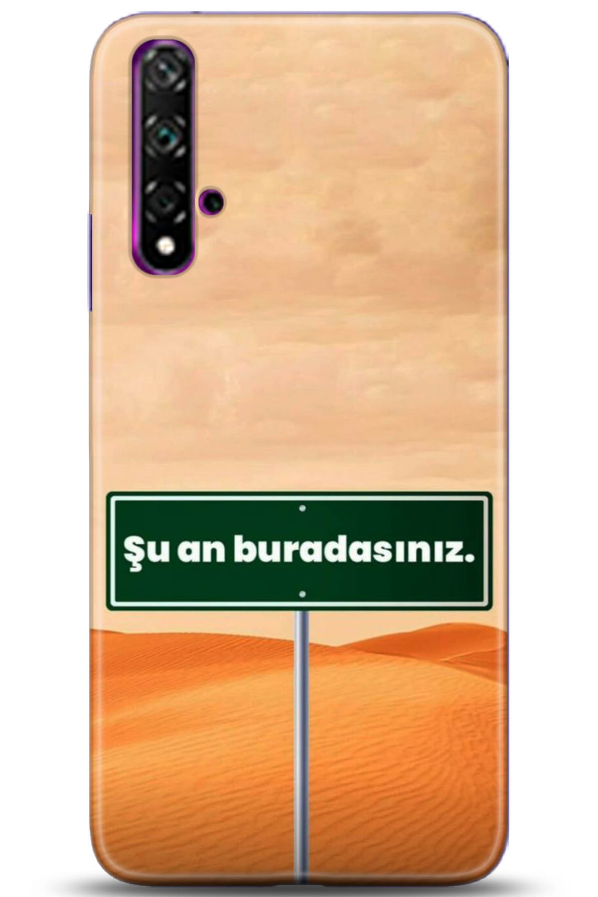 Huawei Nova 5T Uyumlu Kılıf HD Baskılı Kılıf - Followed Institution 5159