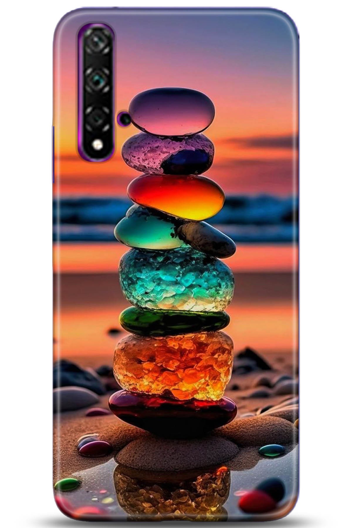 Huawei Nova 5T Uyumlu Kılıf HD Baskılı Kılıf - Followed Institution 5235