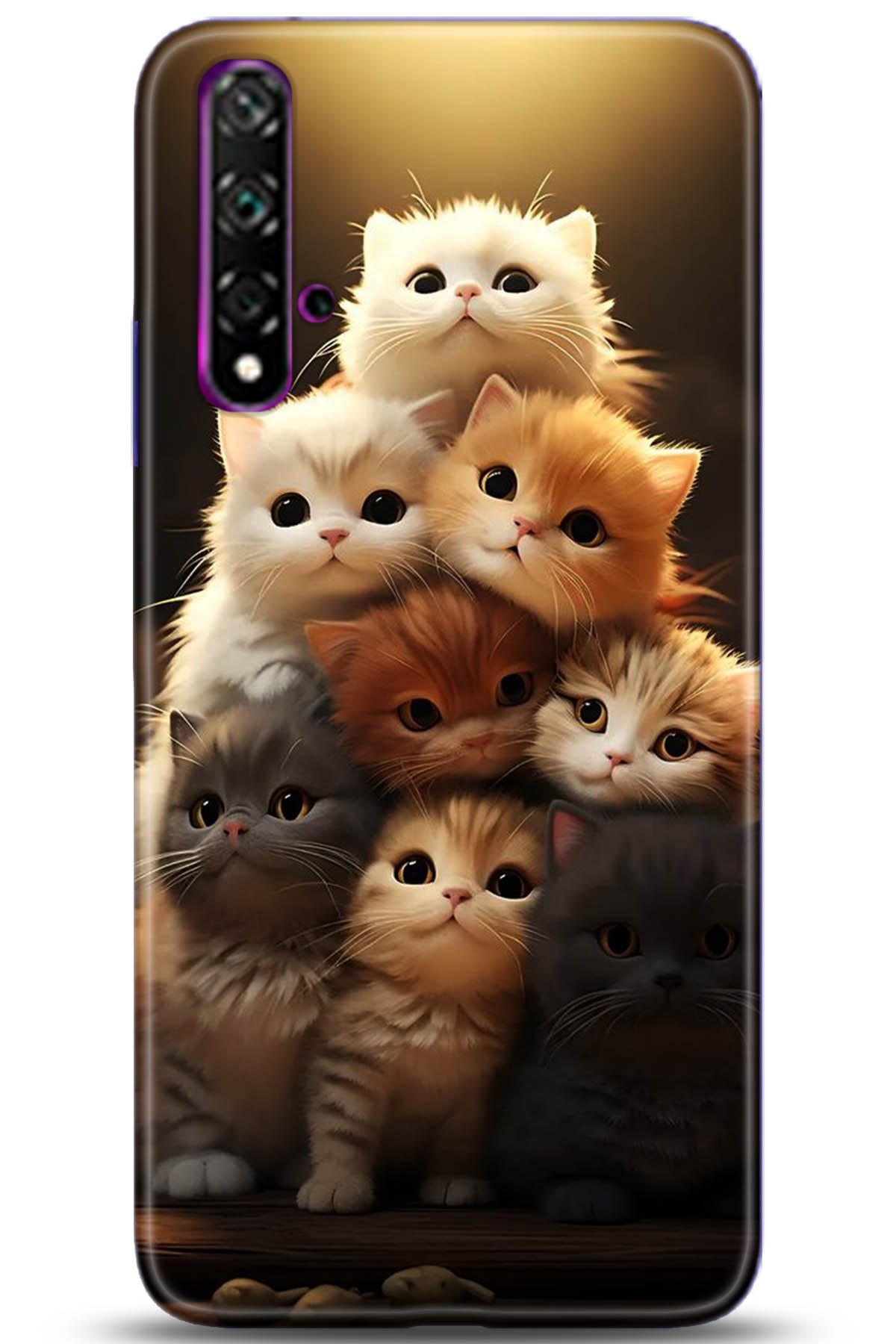 Huawei Nova 5T Uyumlu Kılıf HD Baskılı Kılıf - Followed Institution 5254