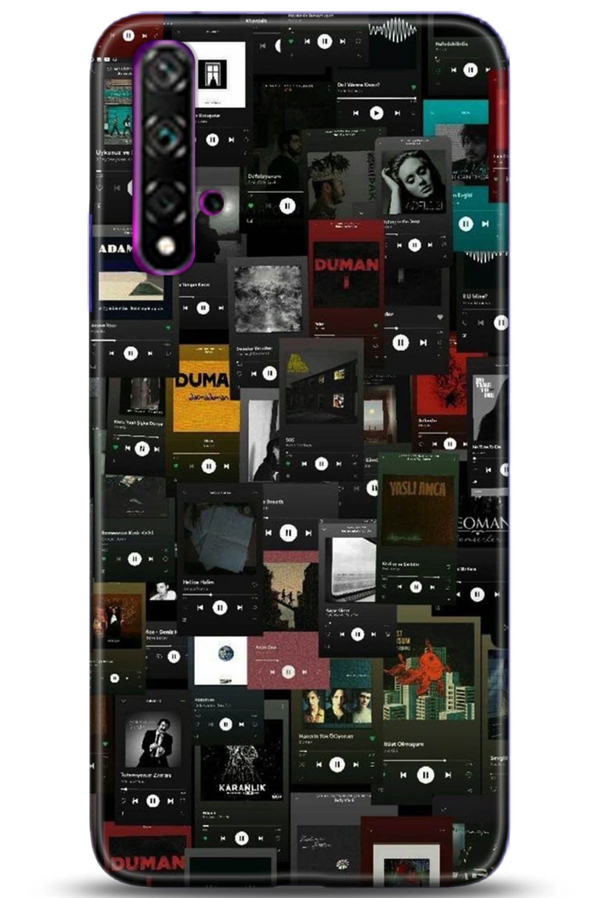 Huawei Nova 5T Uyumlu Kılıf HD Baskılı Kılıf - Followed Institution 5264