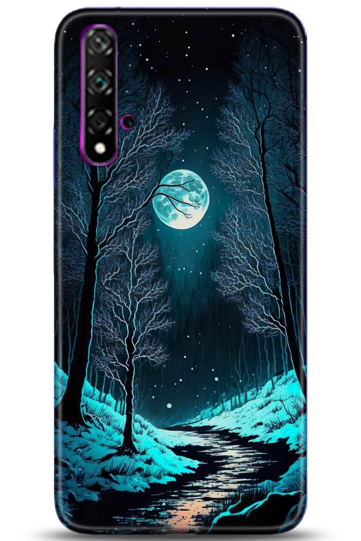 Huawei Nova 5T Uyumlu Kılıf HD Baskılı Kılıf - Followed Institution 5265