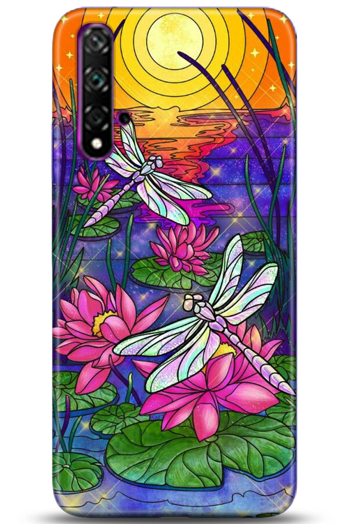 Huawei Nova 5T Uyumlu Kılıf HD Baskılı Kılıf - Followed Institution 5274