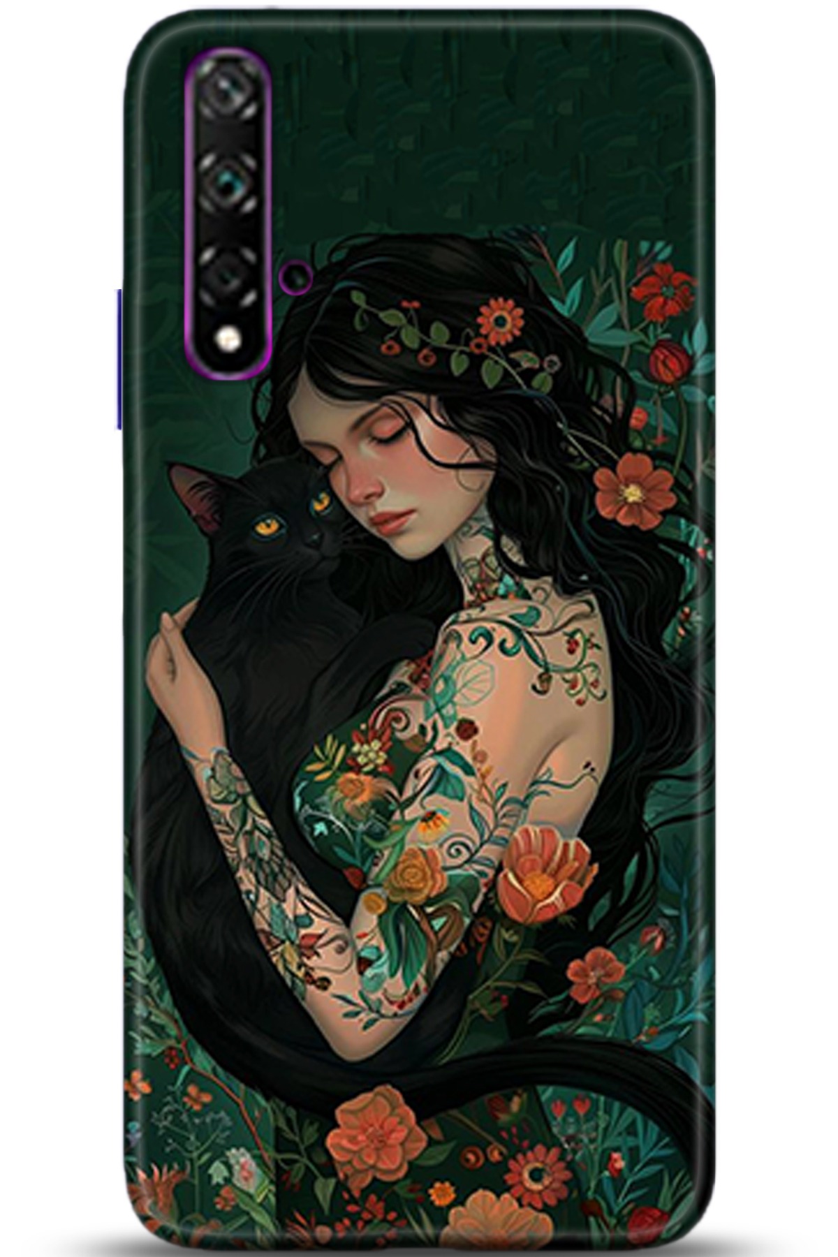 Huawei Nova 5T Uyumlu Kılıf HD Baskılı Kılıf - Followed Institution 5351