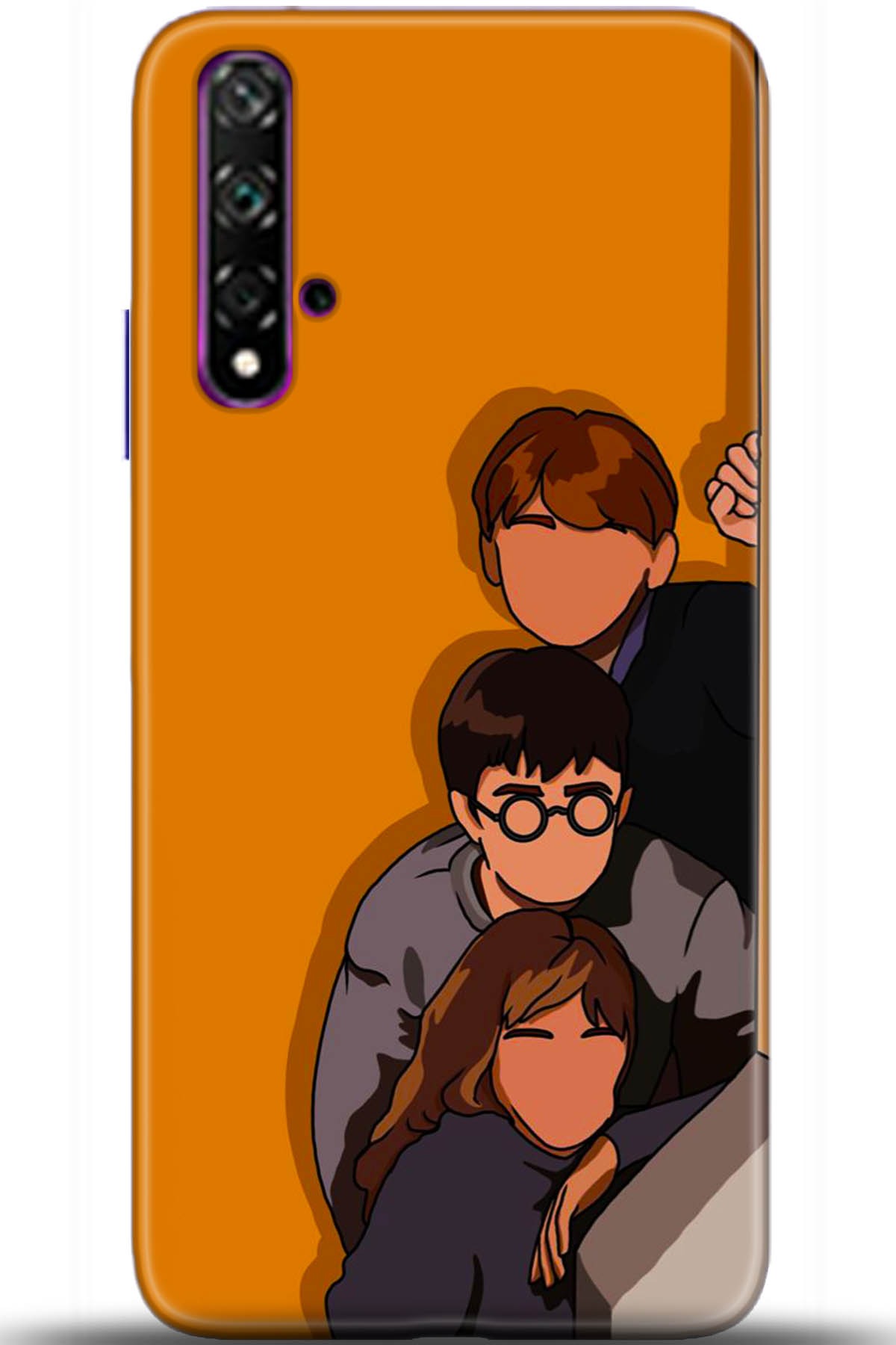 Huawei Nova 5T Uyumlu Kılıf HD Baskılı Kılıf - Followed Institution 5389