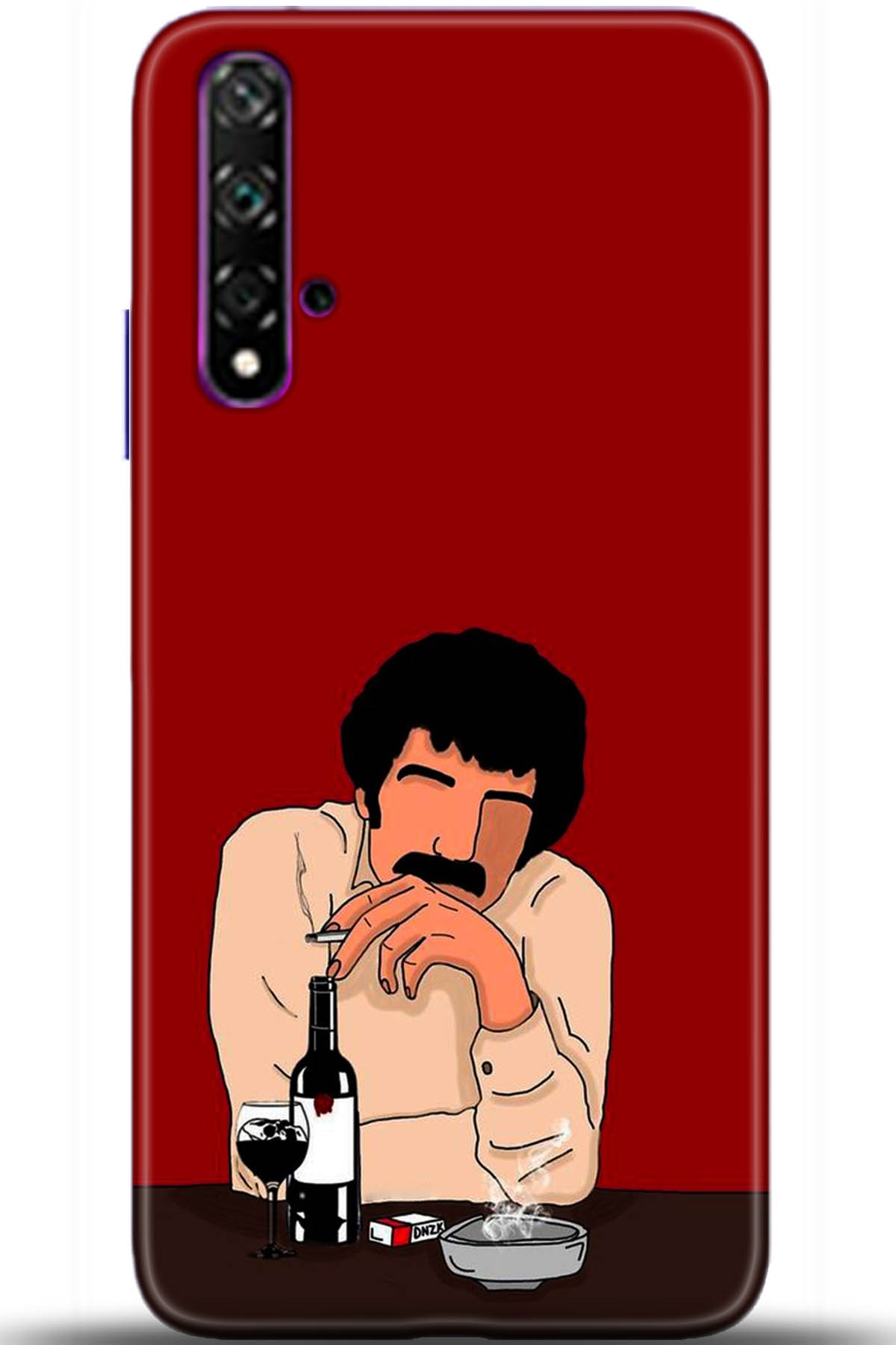 Huawei Nova 5T Uyumlu Kılıf HD Baskılı Kılıf - Followed Institution 5396