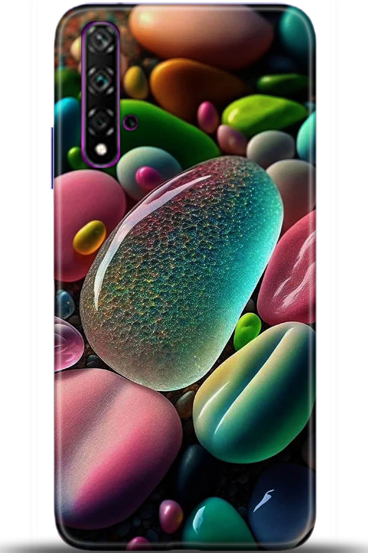 Huawei Nova 5T Uyumlu Kılıf HD Baskılı Kılıf - Followed Institution 5425