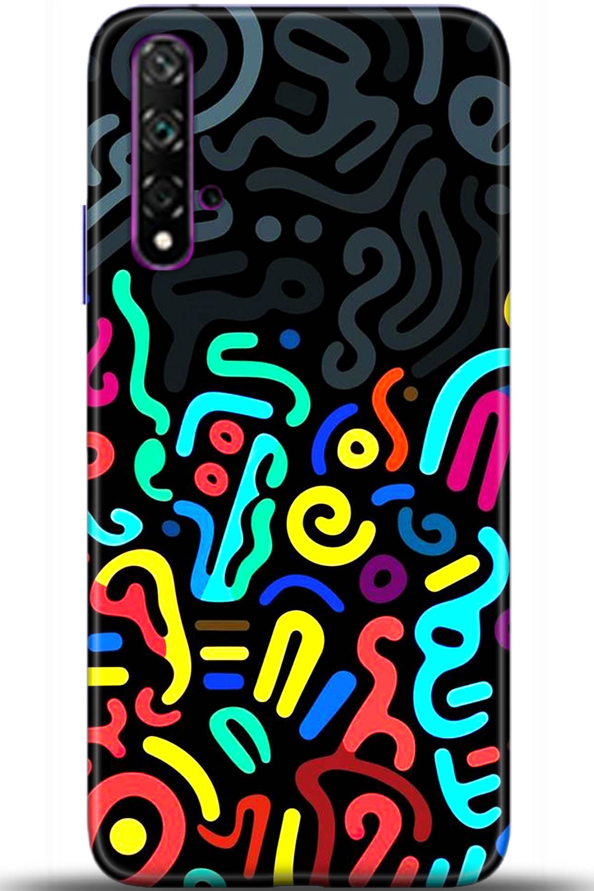 Huawei Nova 5T Uyumlu Kılıf HD Baskılı Kılıf - Followed Institution 5465