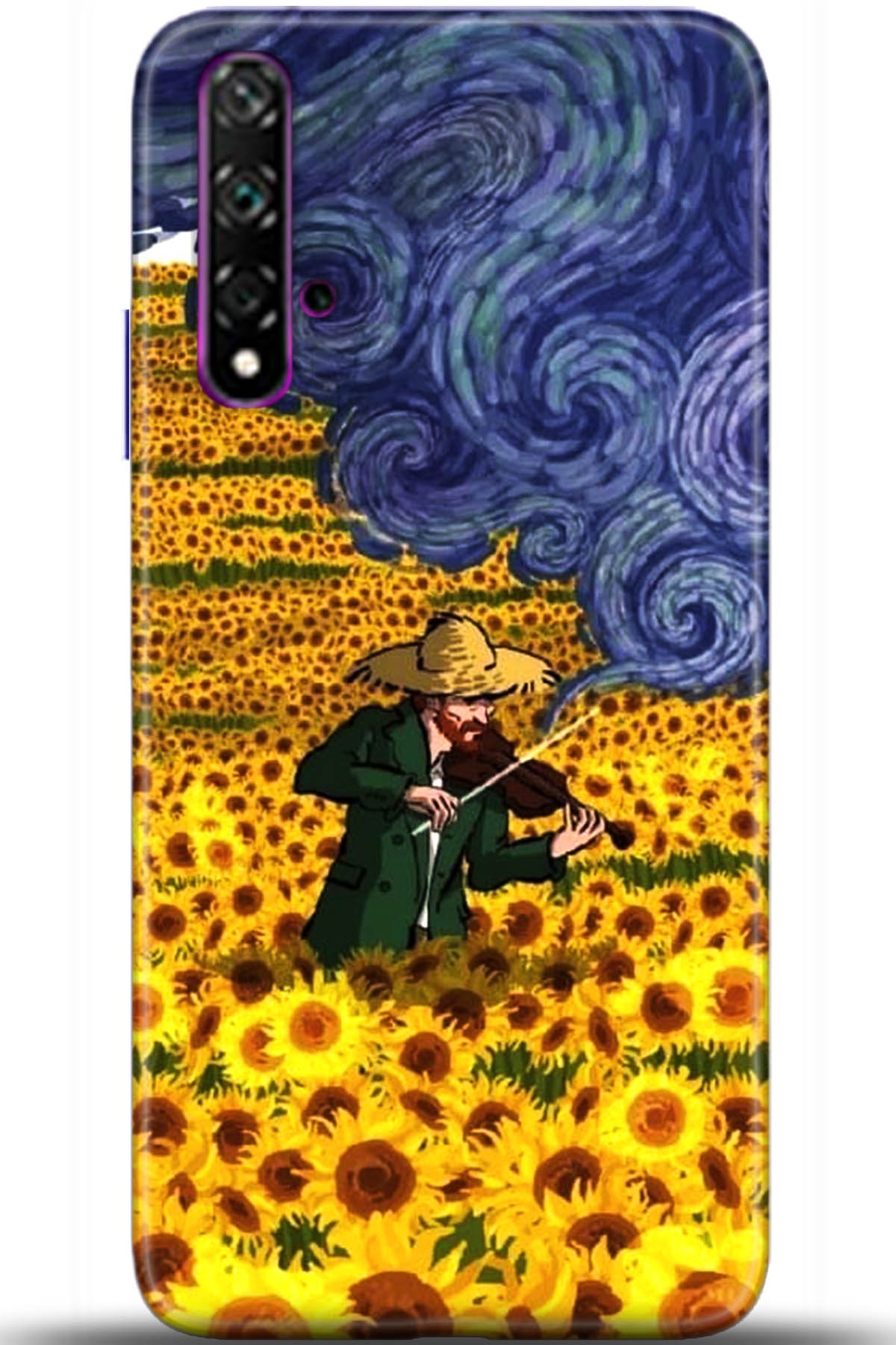 Huawei Nova 5T Uyumlu Kılıf HD Baskılı Kılıf - Followed Institution 5503