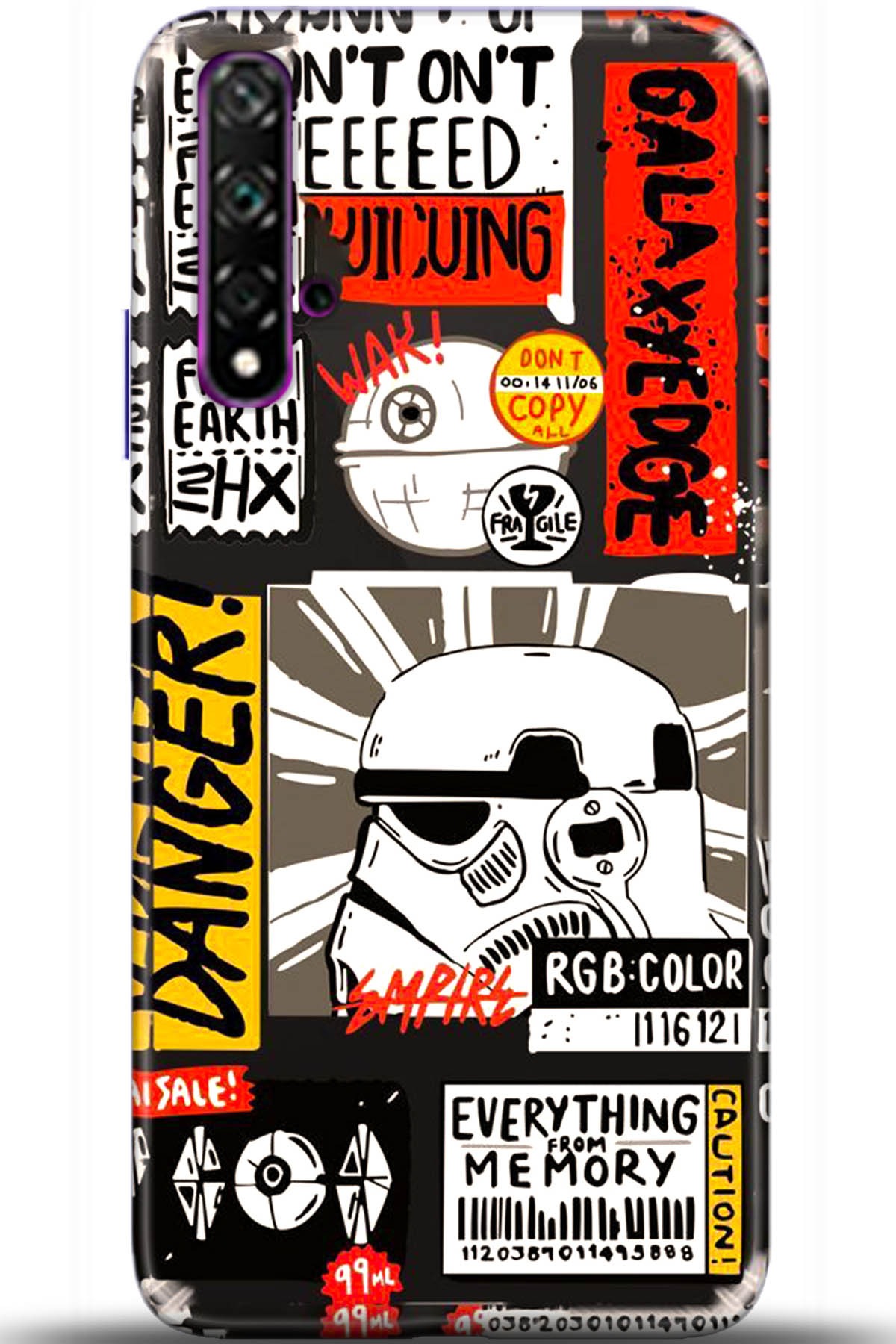 Huawei Nova 5T Uyumlu Kılıf HD Baskılı Kılıf - Followed Institution 5555