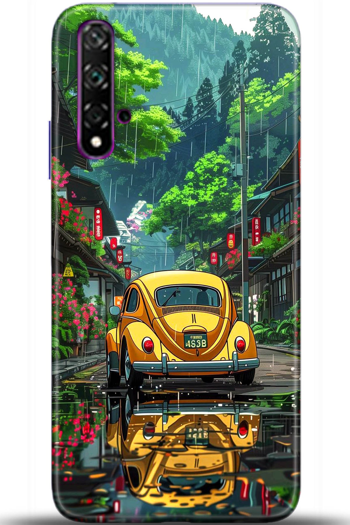 Huawei Nova 5T Uyumlu Kılıf HD Baskılı Kılıf - Followed Institution 5561