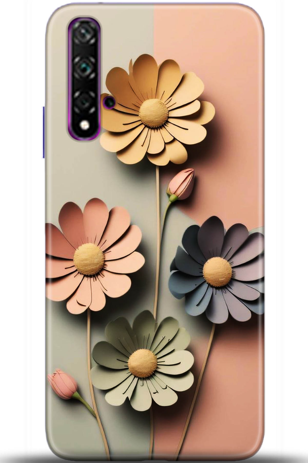 Huawei Nova 5T Uyumlu Kılıf HD Baskılı Kılıf - Followed Institution 5627