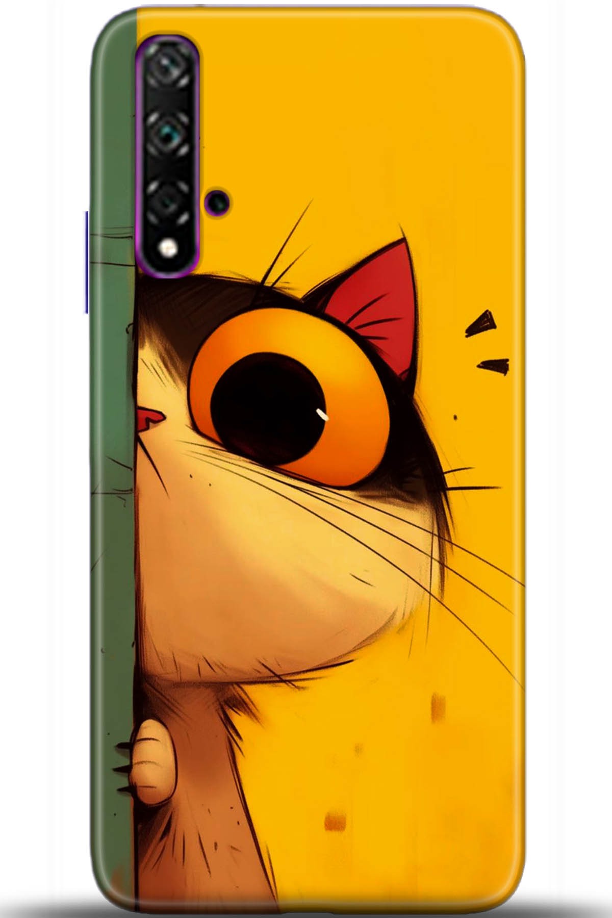 Huawei Nova 5T Uyumlu Kılıf HD Baskılı Kılıf - Followed Institution 5655