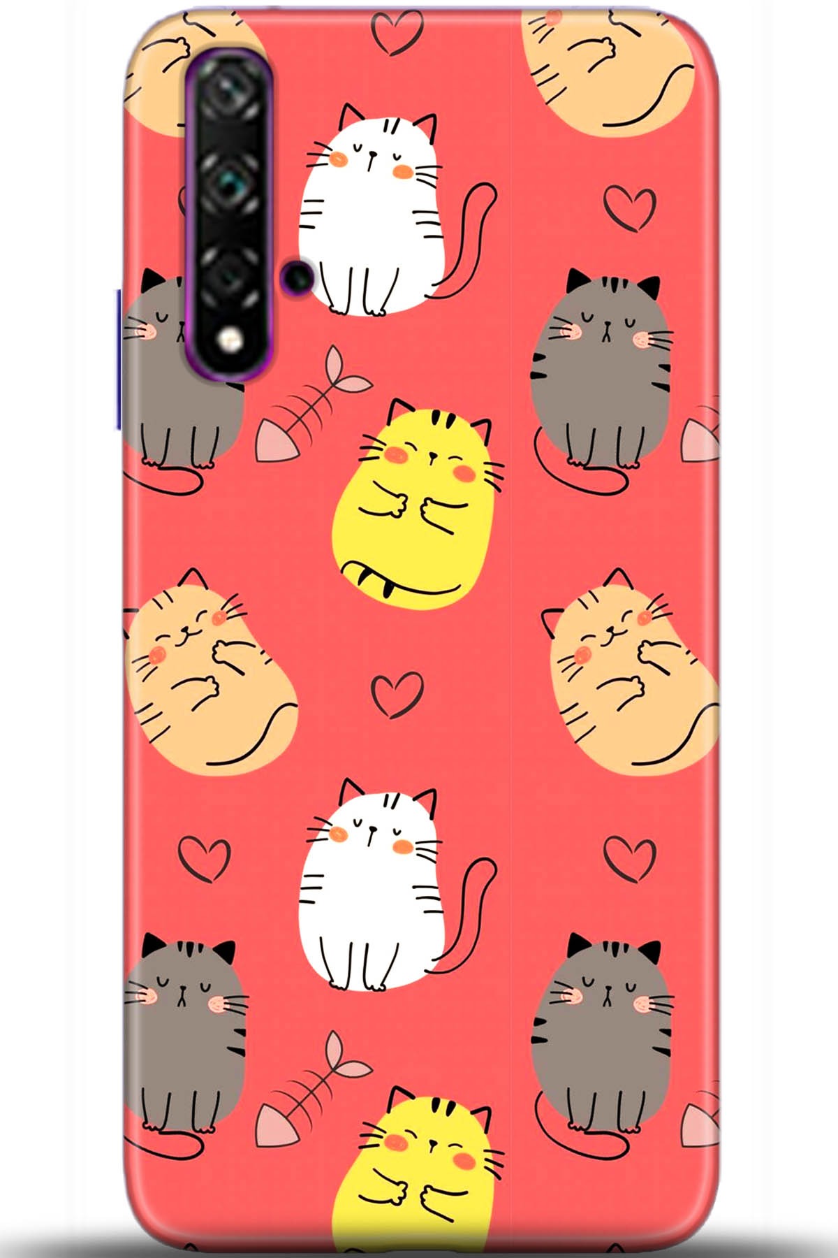 Huawei Nova 5T Uyumlu Kılıf HD Baskılı Kılıf - Followed Institution 5656