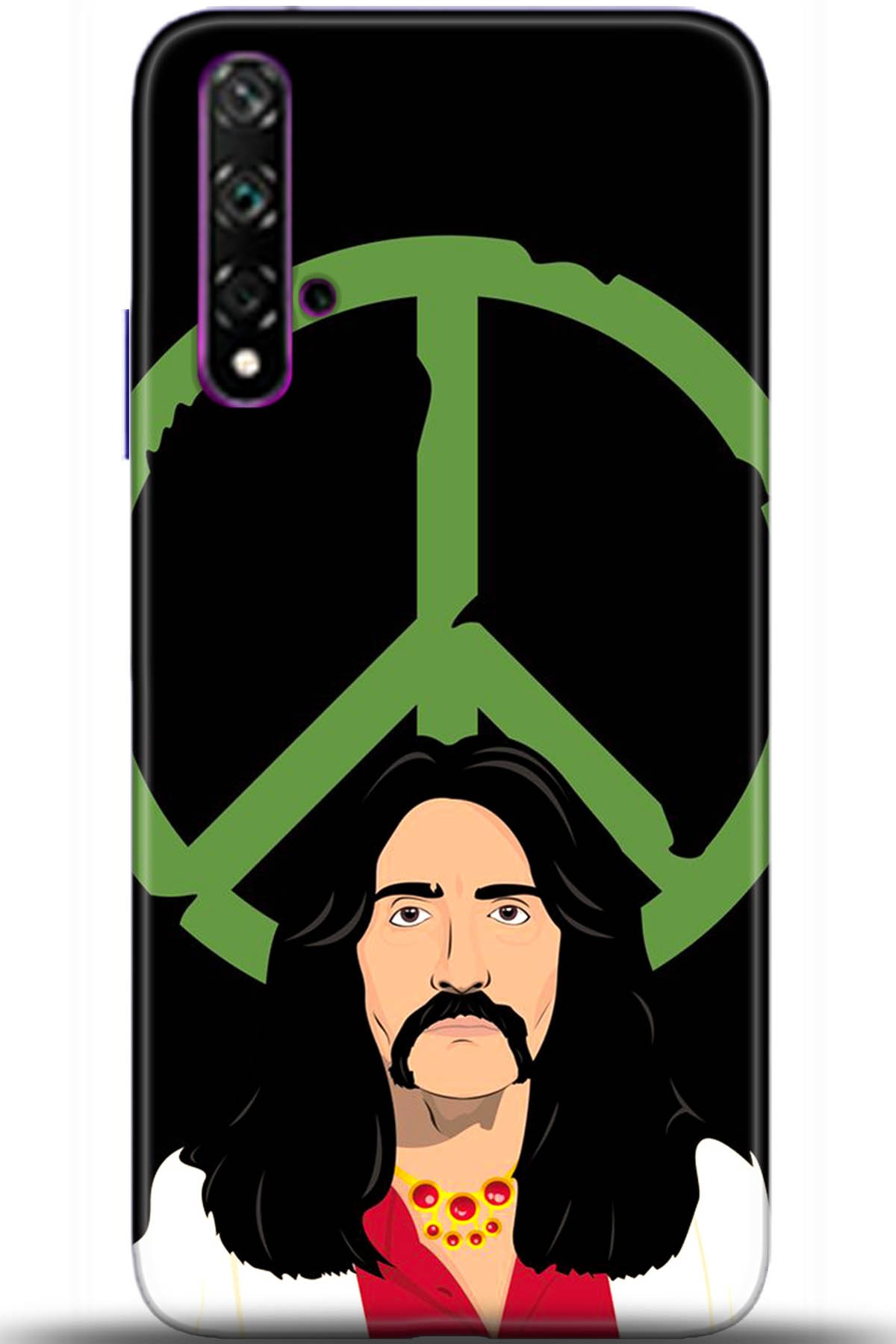 Huawei Nova 5T Uyumlu Kılıf HD Baskılı Kılıf - Followed Institution 5674