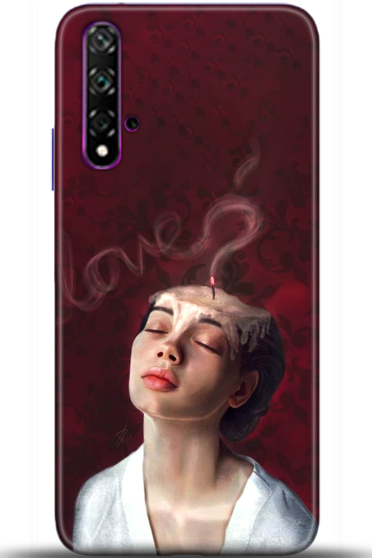Huawei Nova 5T Uyumlu Kılıf HD Baskılı Kılıf - Followed Institution 5680