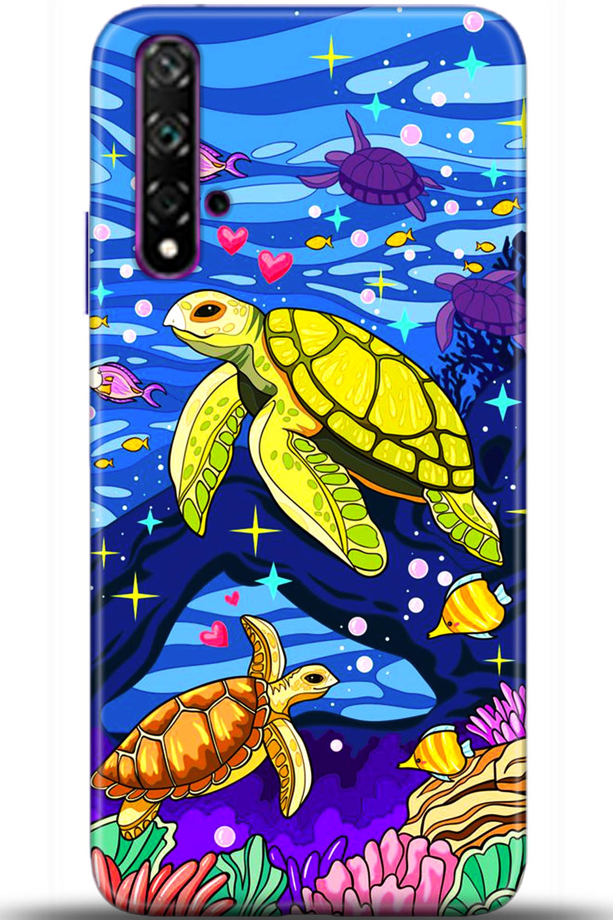 Huawei Nova 5T Uyumlu Kılıf HD Baskılı Kılıf - Followed Institution 5701