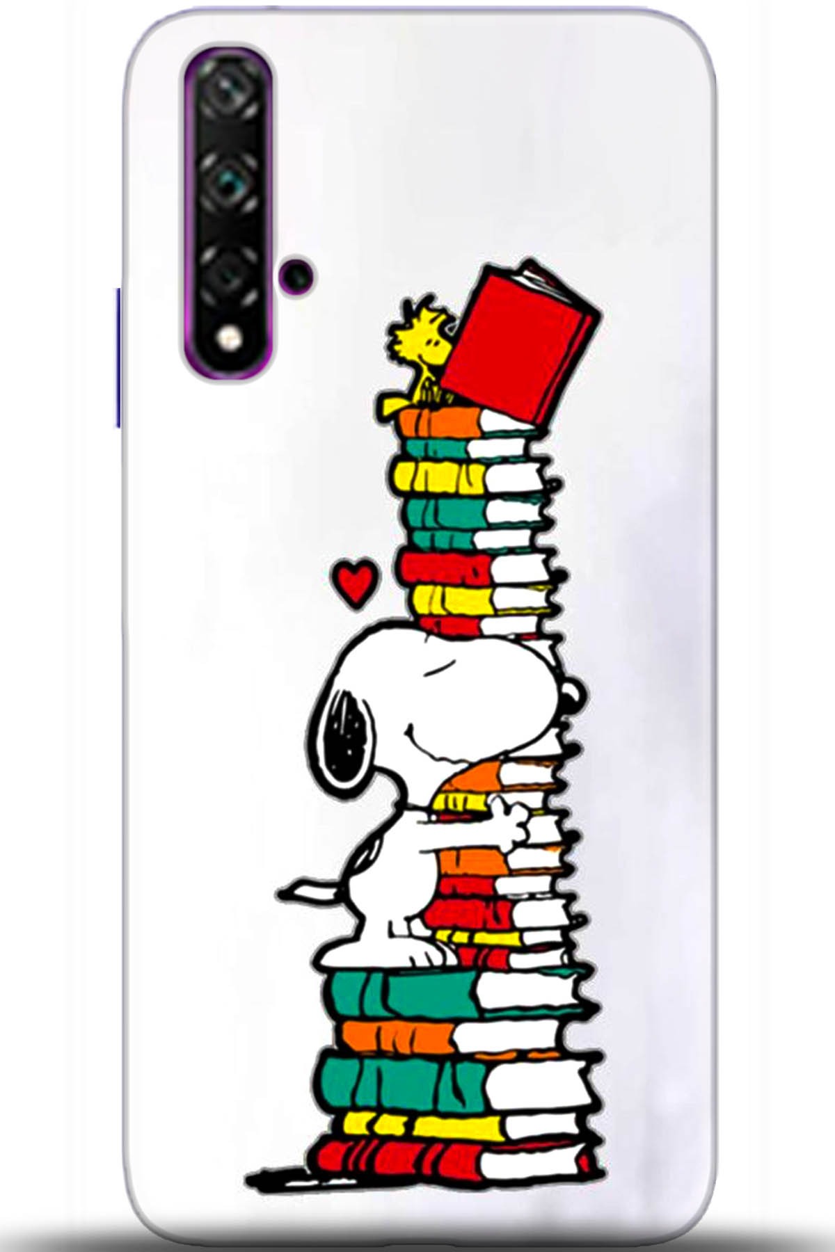 Huawei Nova 5T Uyumlu Kılıf HD Baskılı Kılıf - Followed Institution 5703