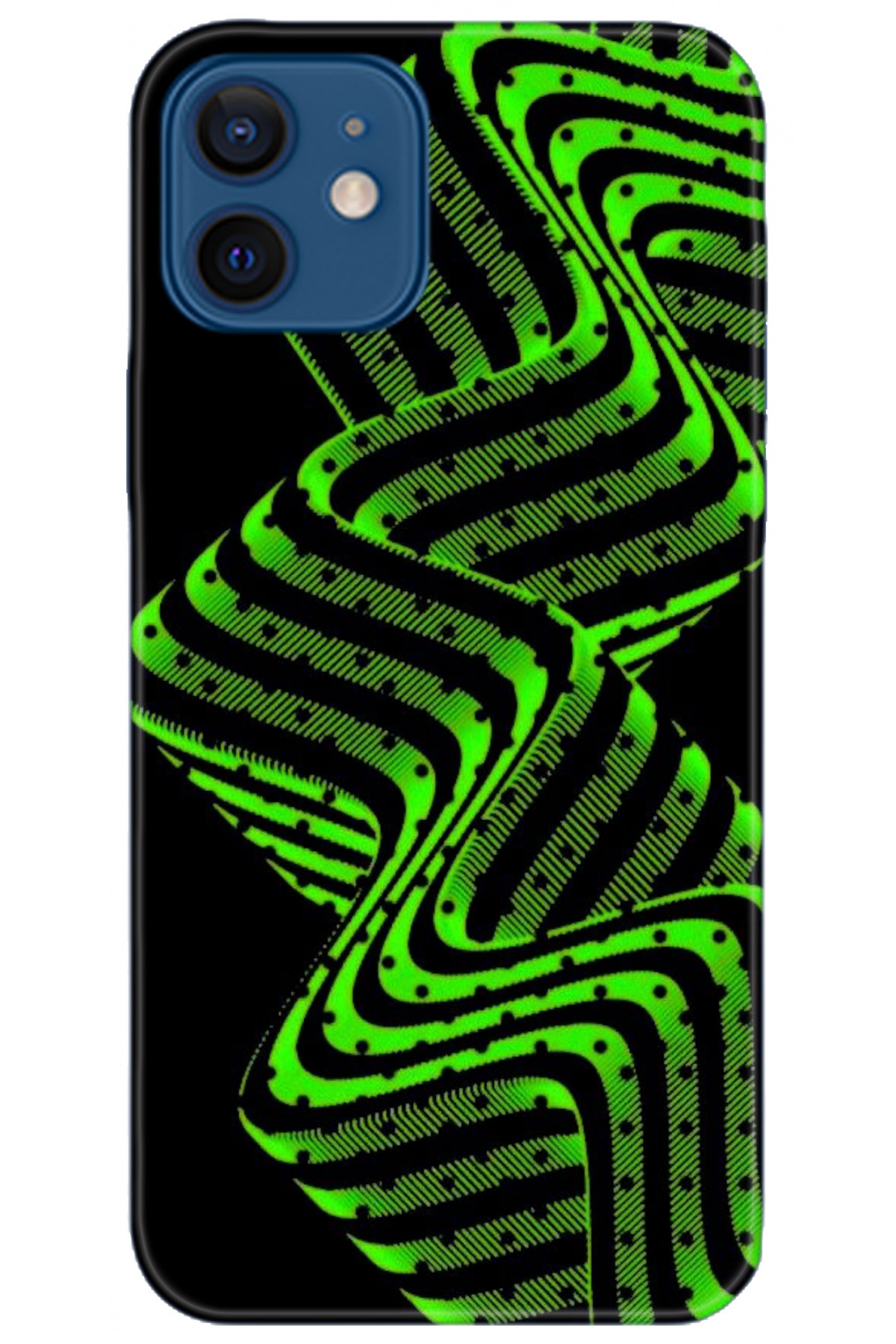 Apple iPhone 12 Mini Kılıf HD Baskılı Kılıf - Followed Institution 5134