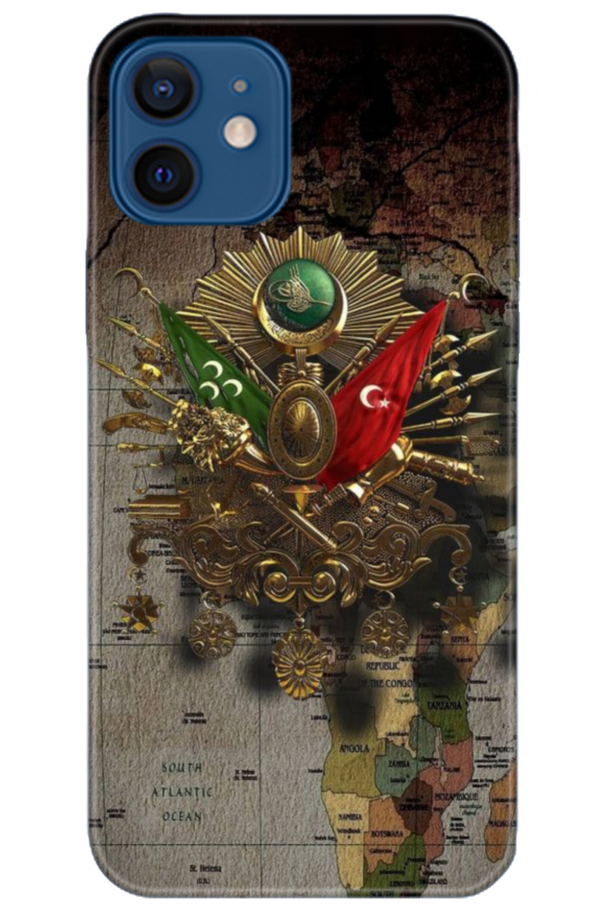 Apple iPhone 12 Mini Kılıf HD Baskılı Kılıf - Followed Institution 5191