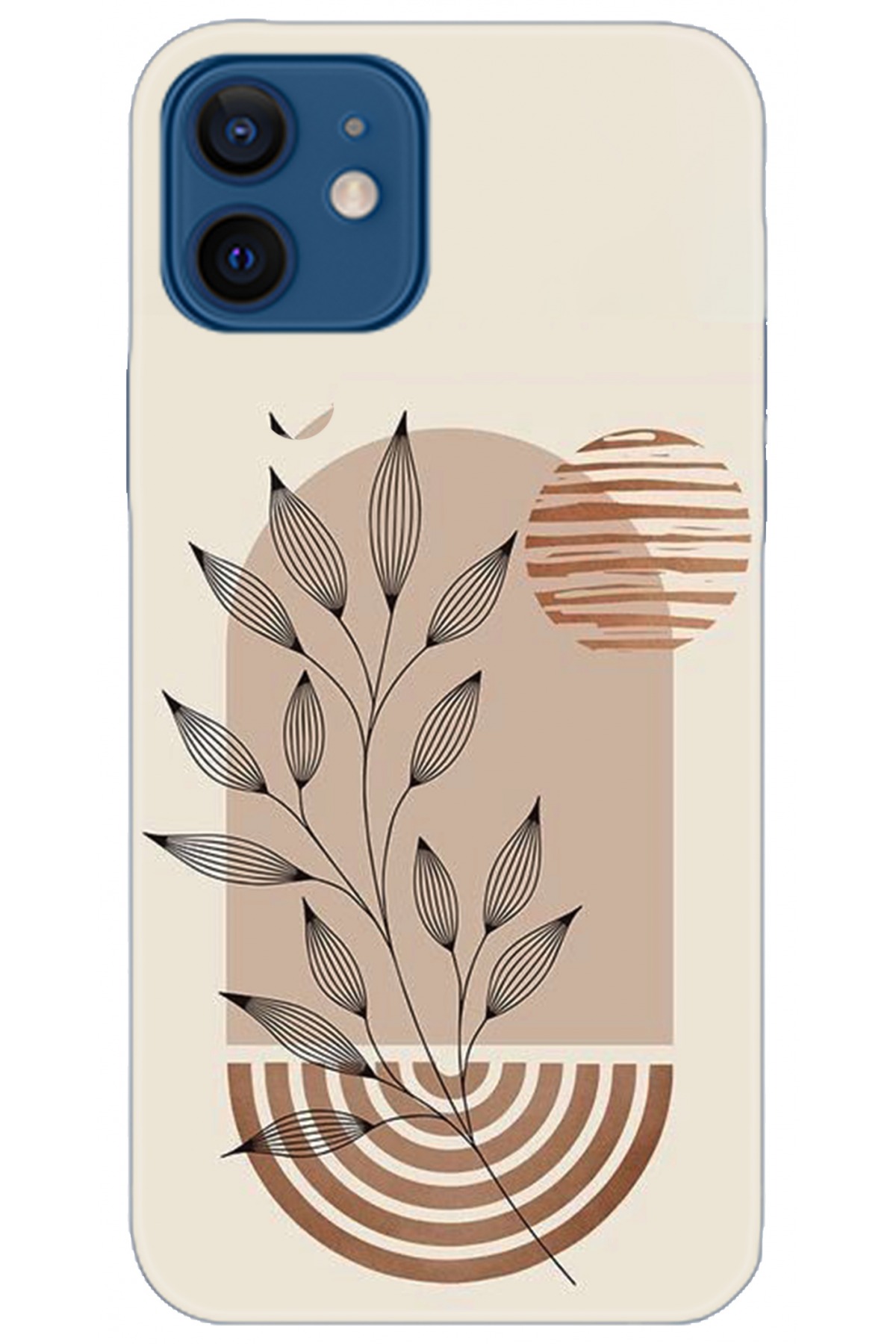 Apple iPhone 12 Mini Kılıf HD Baskılı Kılıf - Followed Institution 5243