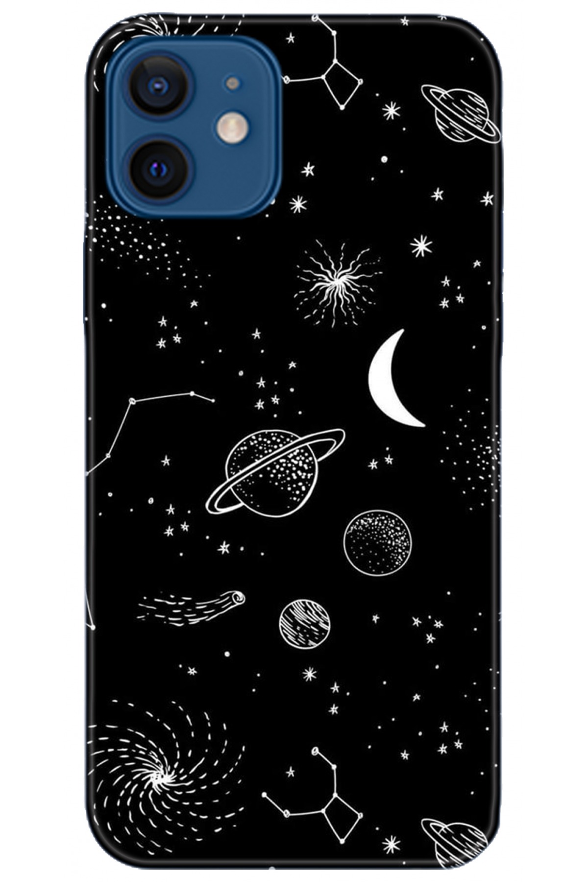 Apple iPhone 12 Mini Kılıf HD Baskılı Kılıf - Followed Institution 5302