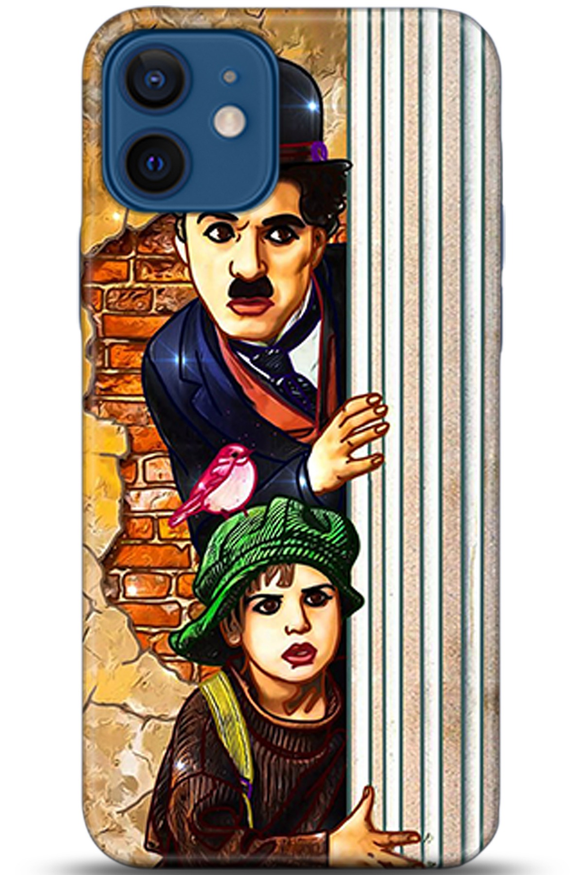 Apple iPhone 12 Mini Kılıf HD Baskılı Kılıf - Followed Institution 5348