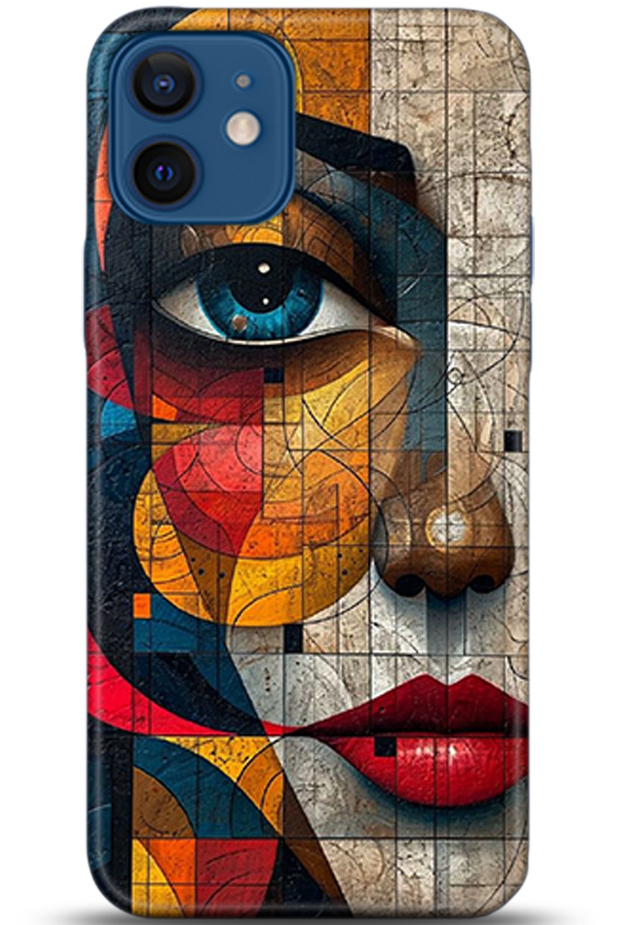 Apple iPhone 12 Mini Kılıf HD Baskılı Kılıf - Followed Institution 5366