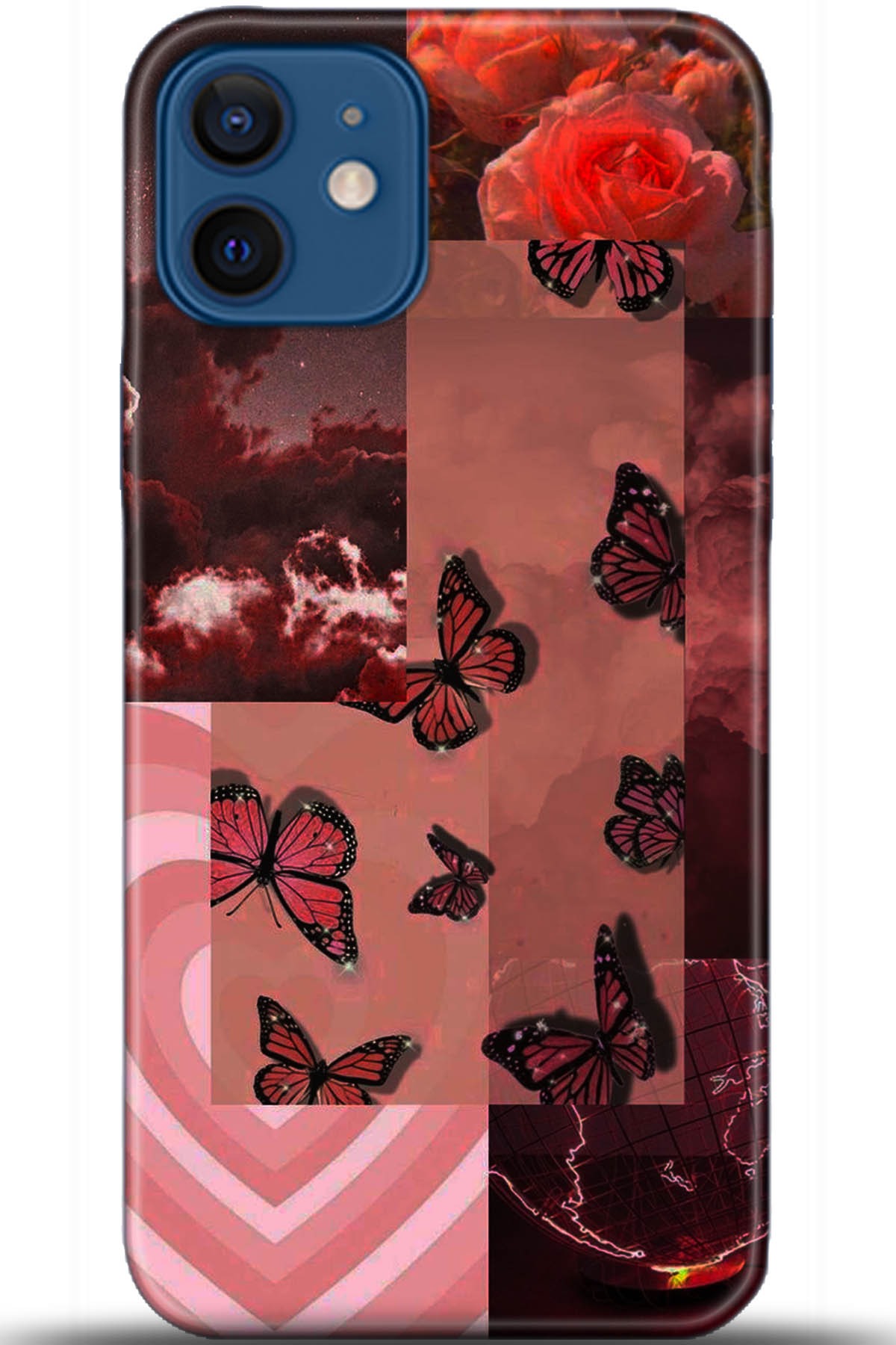 Apple iPhone 12 Mini Kılıf HD Baskılı Kılıf - Followed Institution 5408