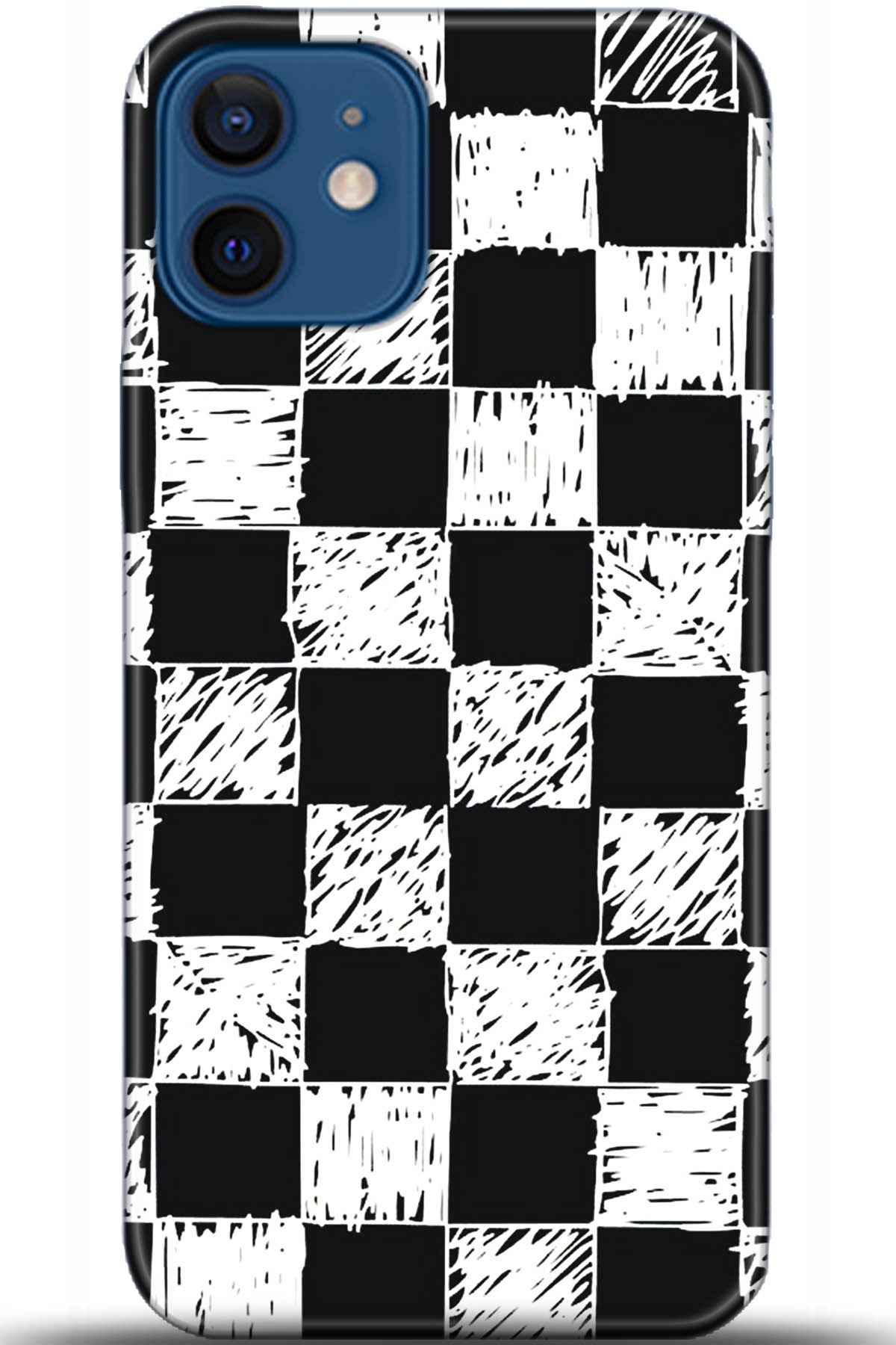 Apple iPhone 12 Mini Kılıf HD Baskılı Kılıf - Followed Institution 5483