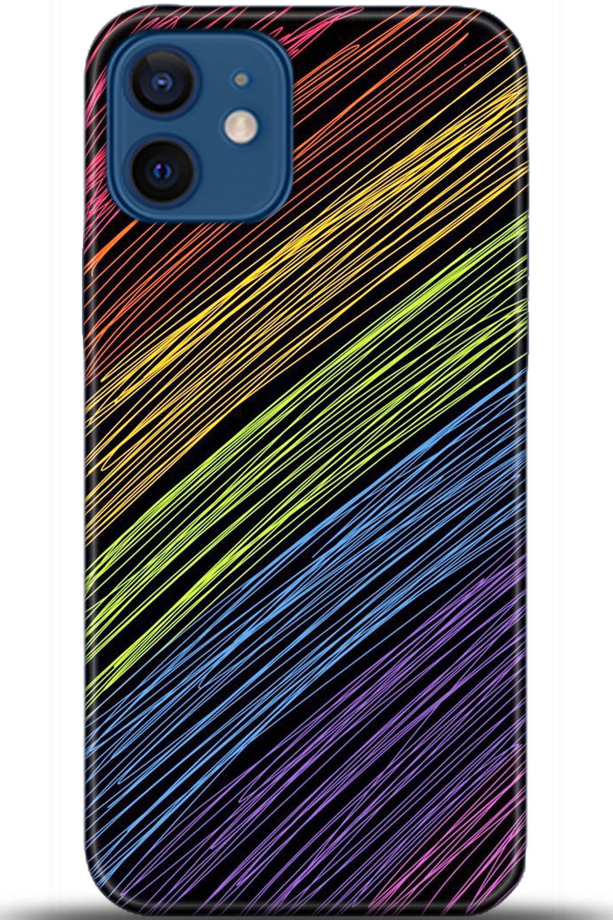 Apple iPhone 12 Mini Kılıf HD Baskılı Kılıf - Followed Institution 5525