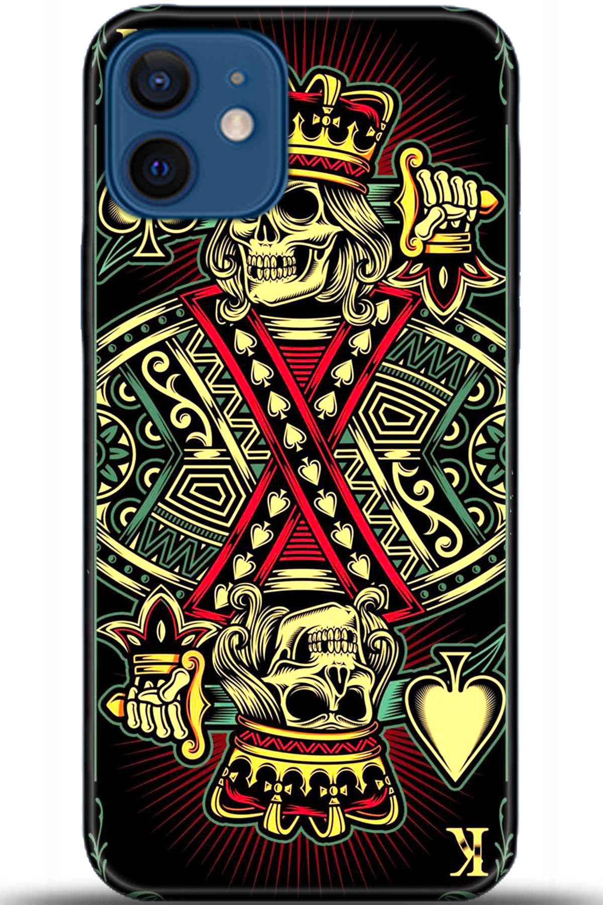 Apple iPhone 12 Mini Kılıf HD Baskılı Kılıf - Followed Institution 5553