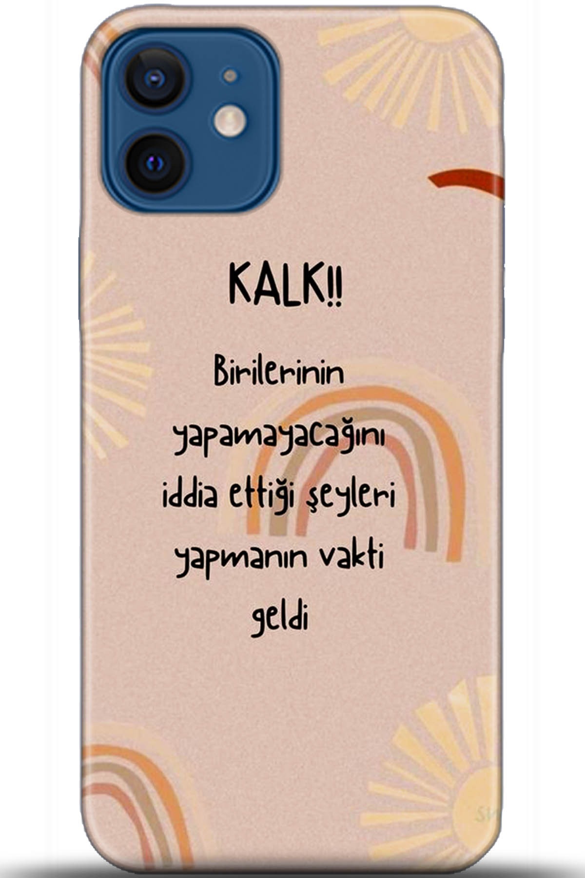 Apple iPhone 12 Mini Kılıf HD Baskılı Kılıf - Followed Institution 5688