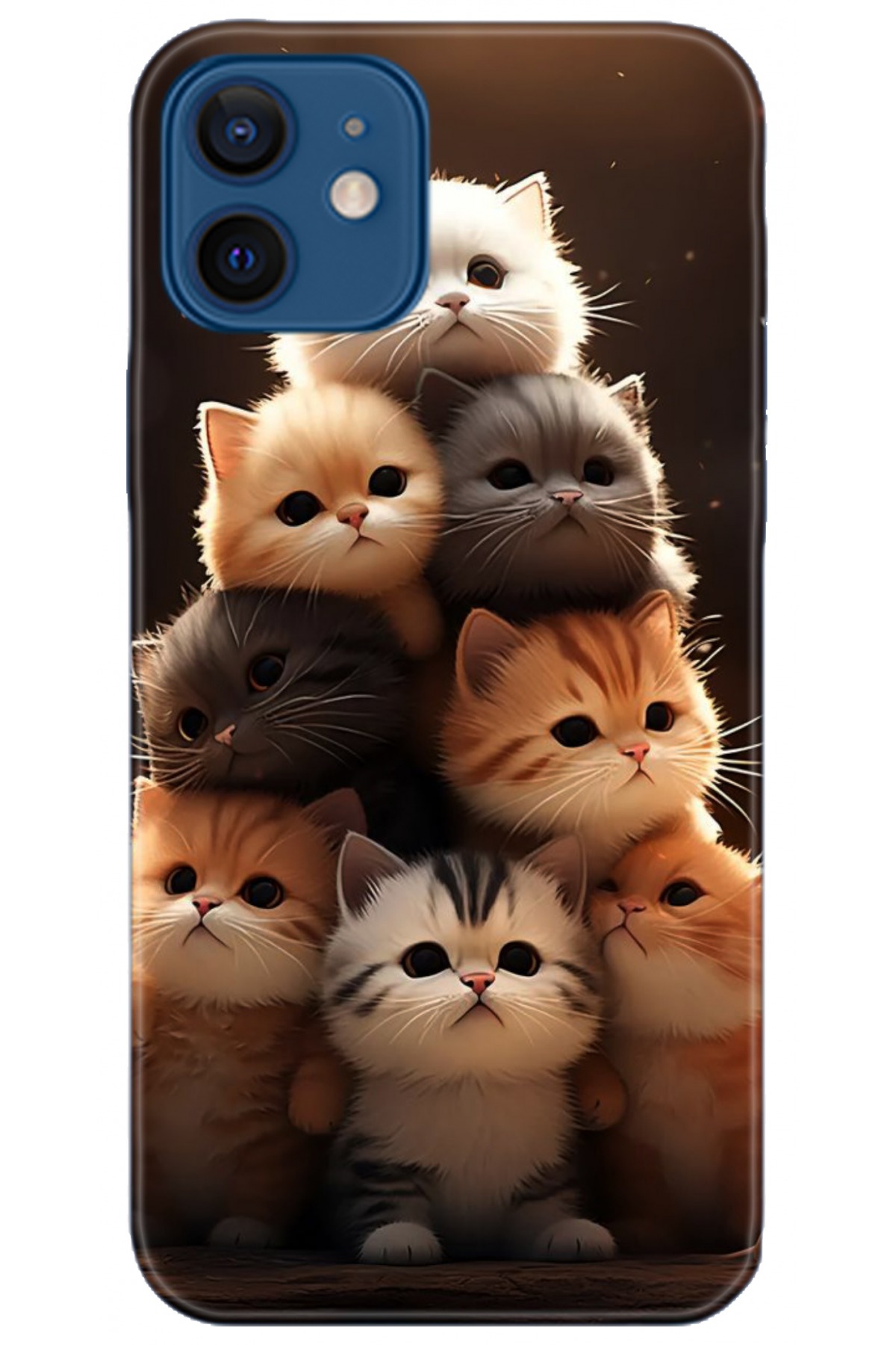 Apple iPhone 12 Mini Uyumlu Kılıf HD Baskılı Kılıf - Followed Institution 5076