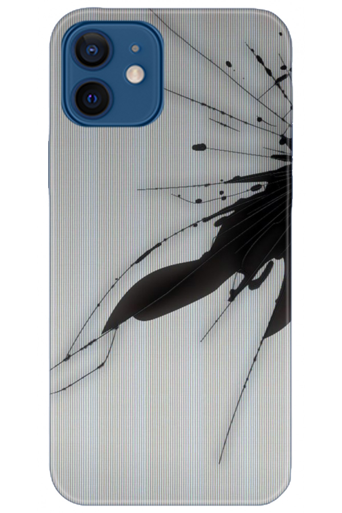 Apple iPhone 12 Mini Uyumlu Kılıf HD Baskılı Kılıf - Followed Institution 5152