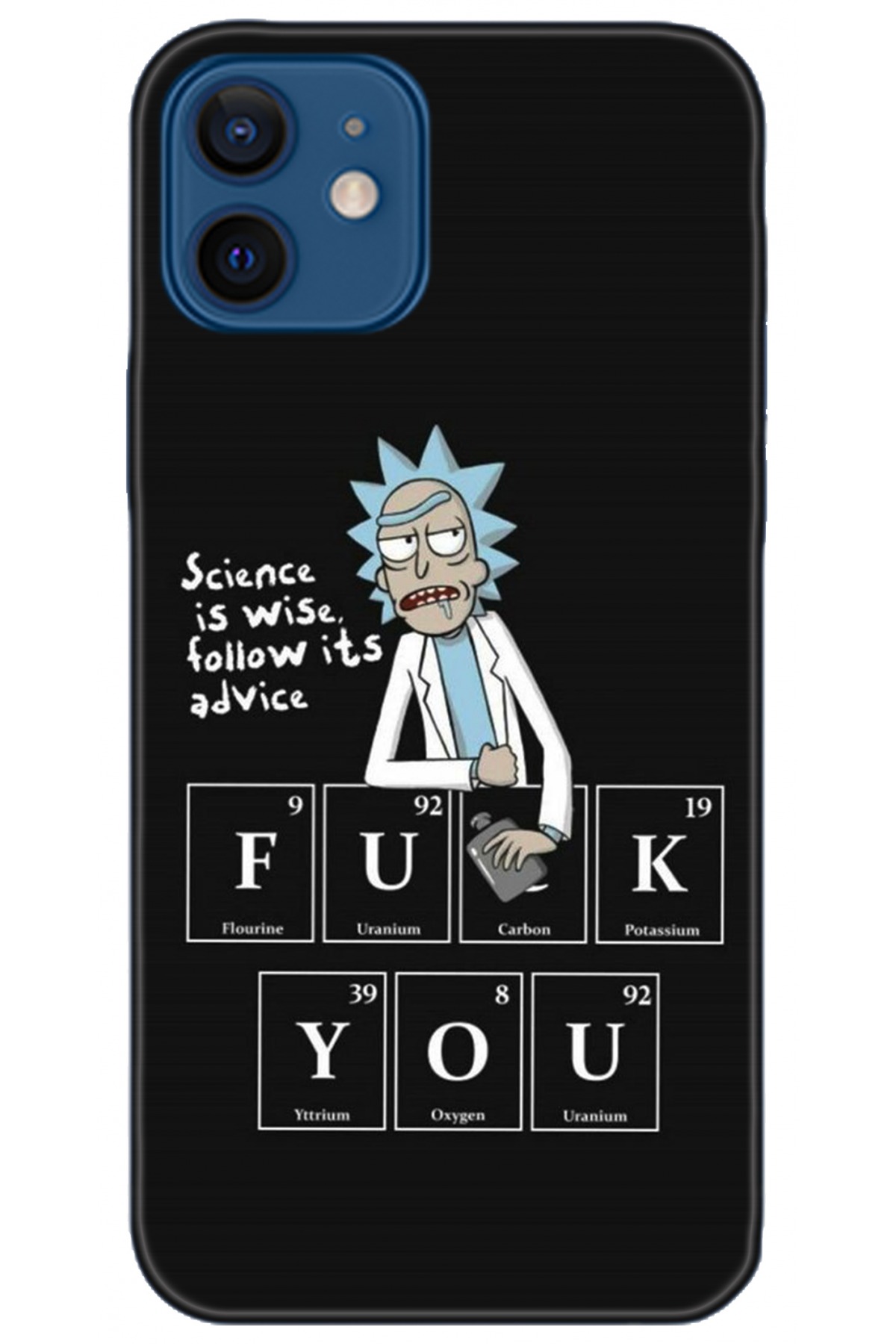 Apple iPhone 12 Mini Uyumlu Kılıf HD Baskılı Kılıf - Followed Institution 5217