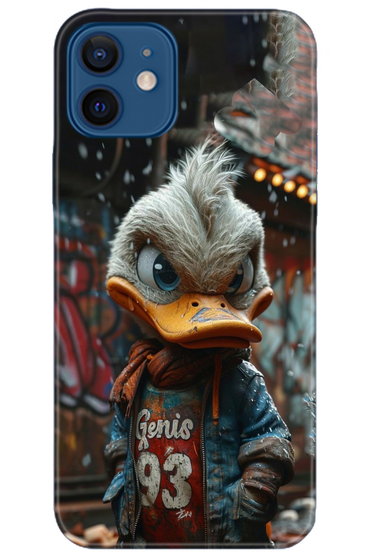 Apple iPhone 12 Mini Uyumlu Kılıf HD Baskılı Kılıf - Followed Institution 5230