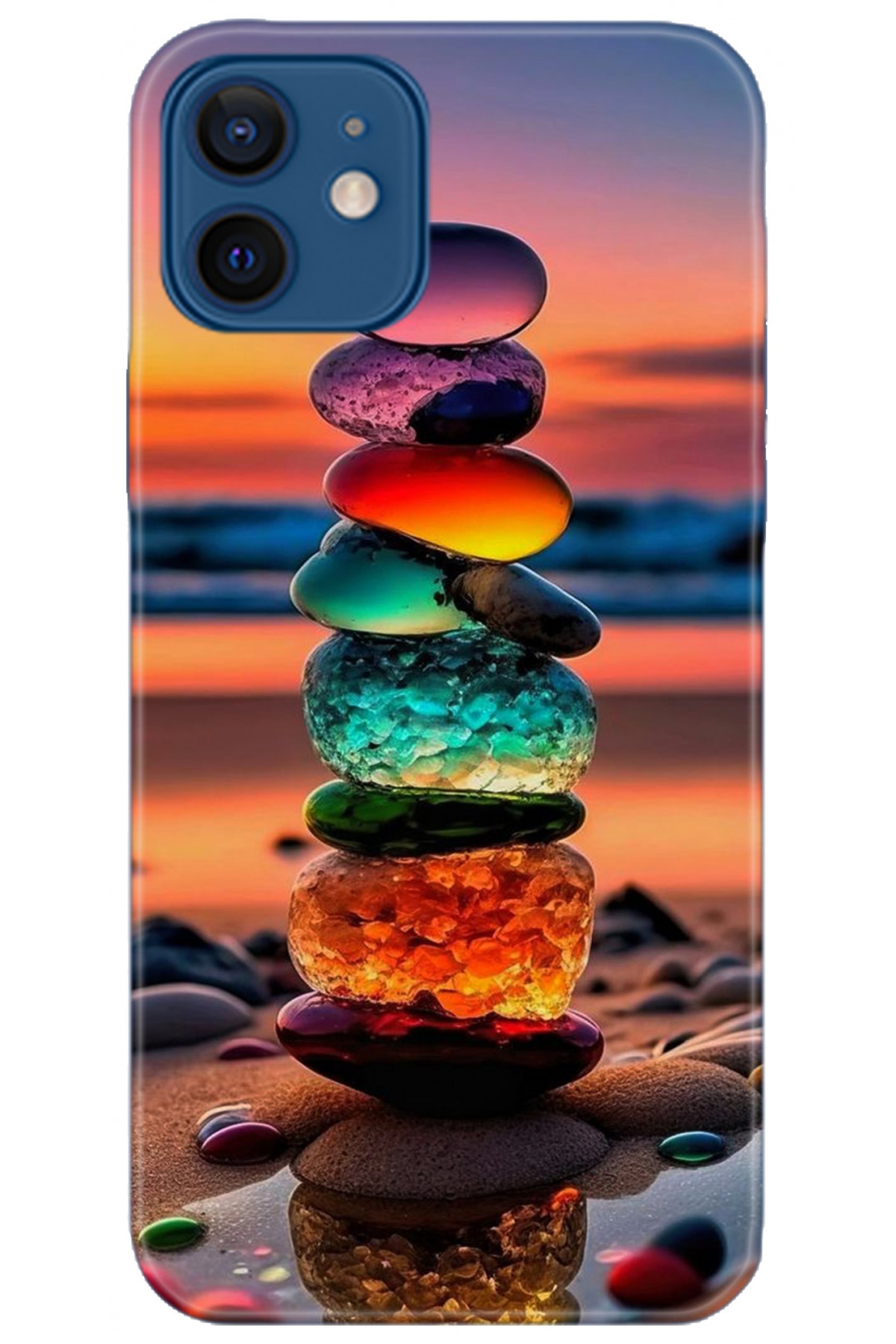 Apple iPhone 12 Mini Uyumlu Kılıf HD Baskılı Kılıf - Followed Institution 5235