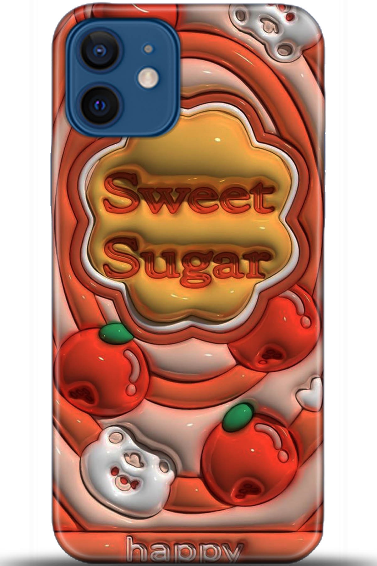 Apple iPhone 12 Mini Uyumlu Kılıf HD Baskılı Kılıf - Followed Institution 5392