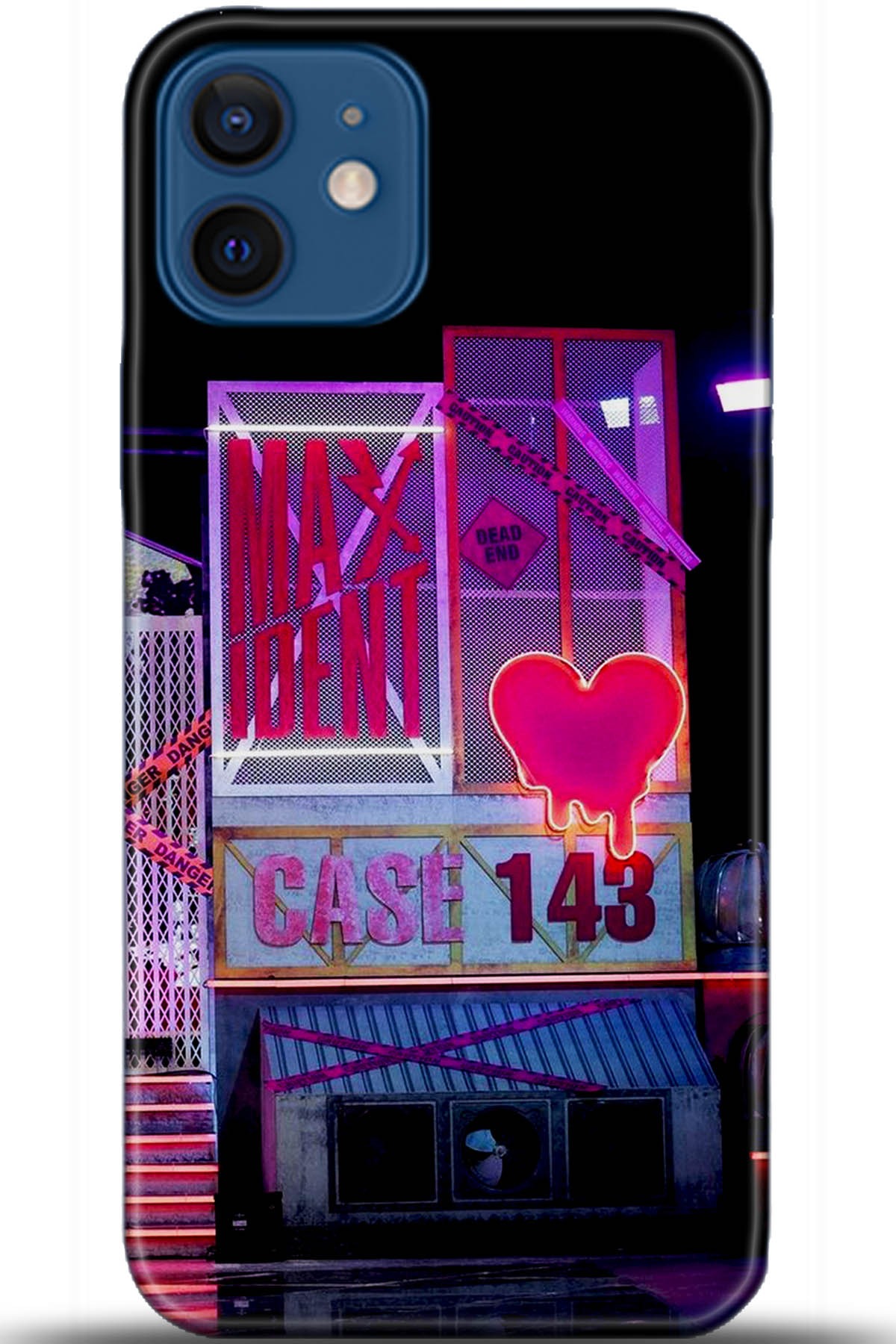 Apple iPhone 12 Mini Uyumlu Kılıf HD Baskılı Kılıf - Followed Institution 5448