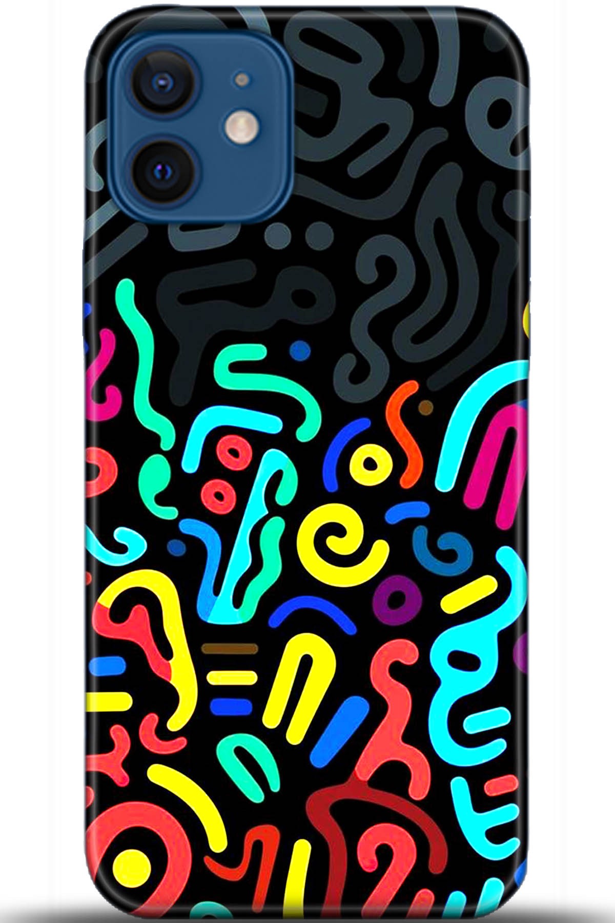 Apple iPhone 12 Mini Uyumlu Kılıf HD Baskılı Kılıf - Followed Institution 5465