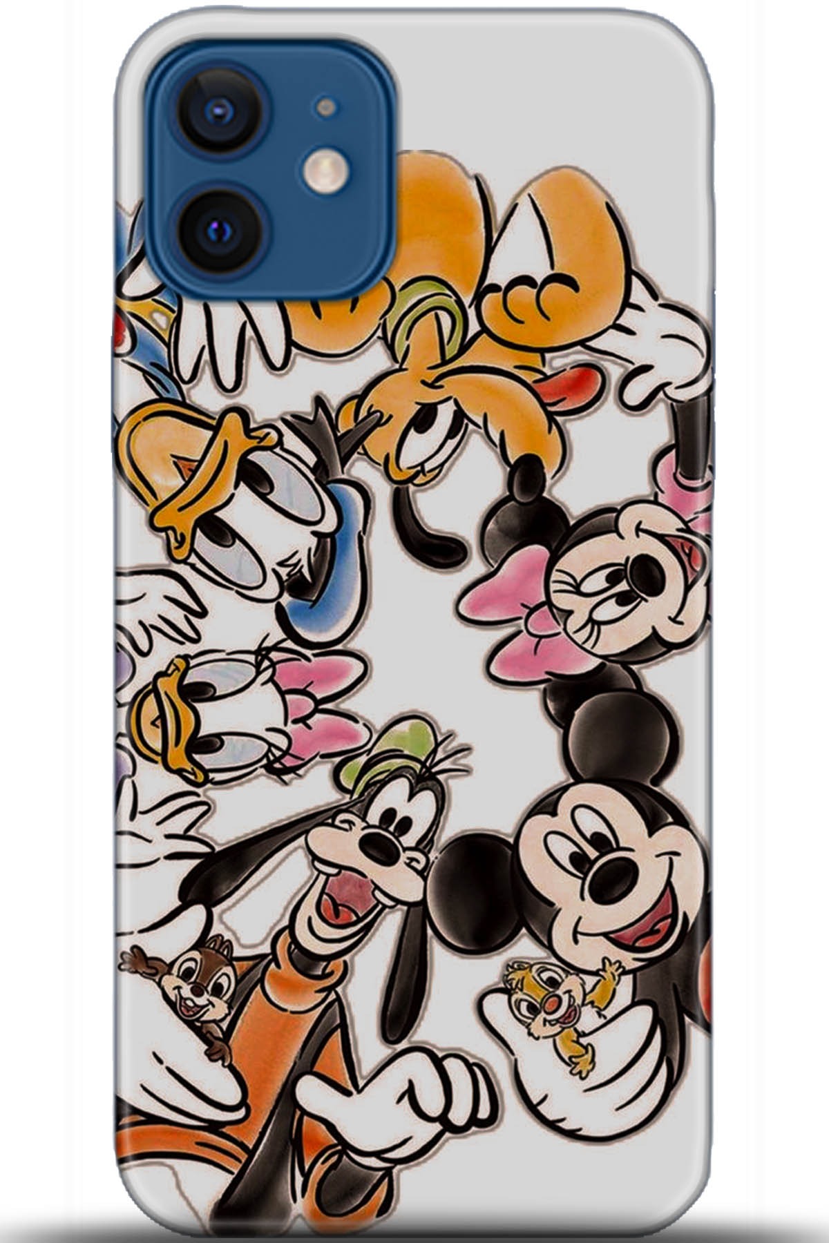 Apple iPhone 12 Mini Uyumlu Kılıf HD Baskılı Kılıf - Followed Institution 5683